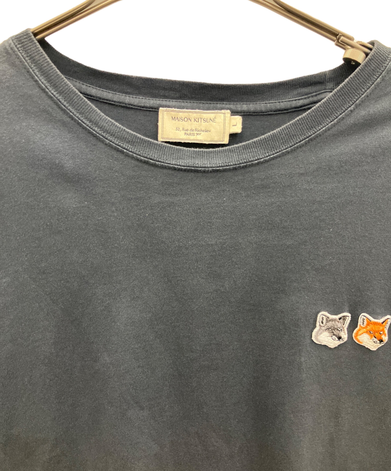 中古・古着通販】maison kitsune (メゾンキツネ) ダブルフォックス 