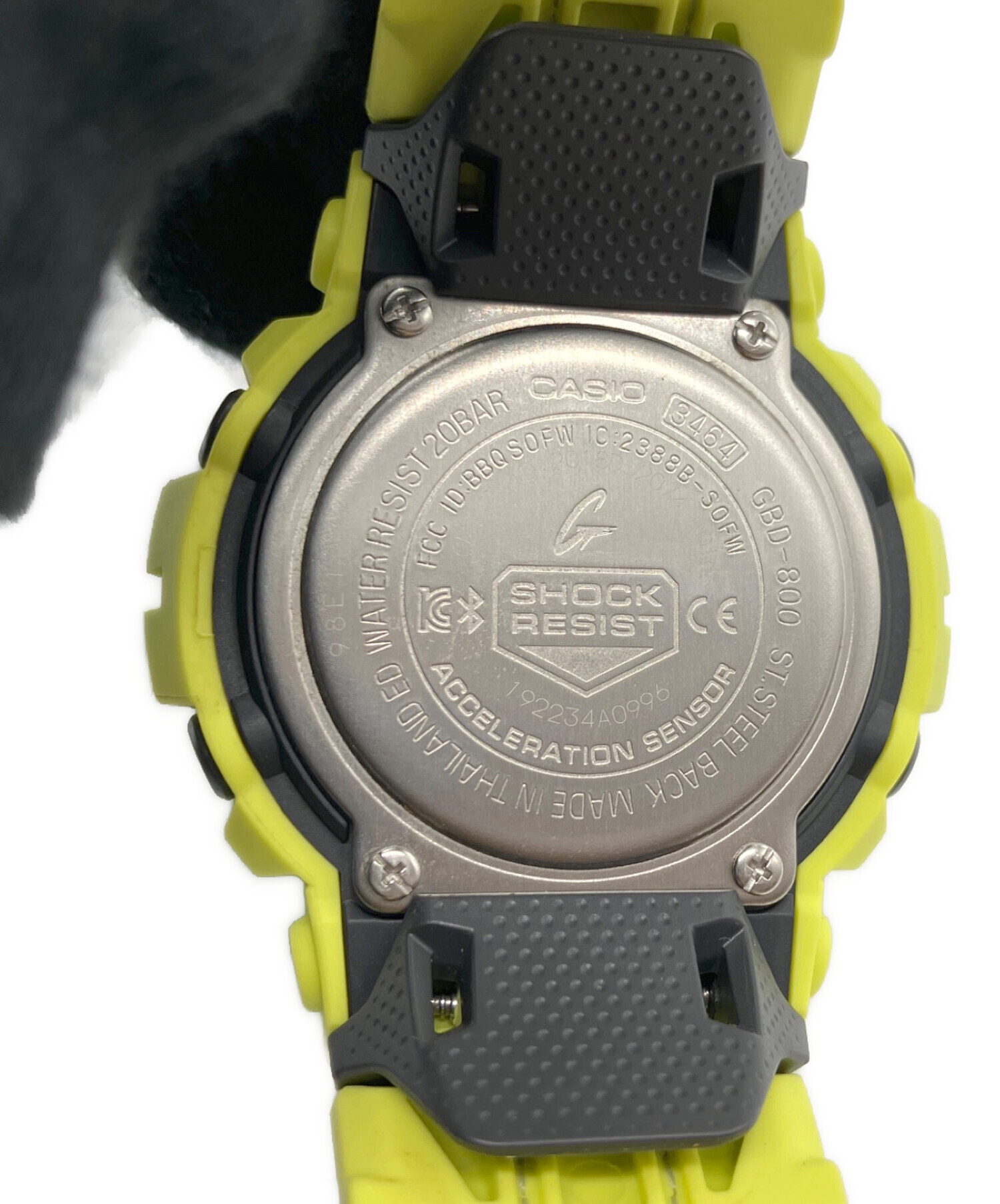 中古・古着通販】CASIO (カシオ) 腕時計 イエロー｜ブランド・古着通販 
