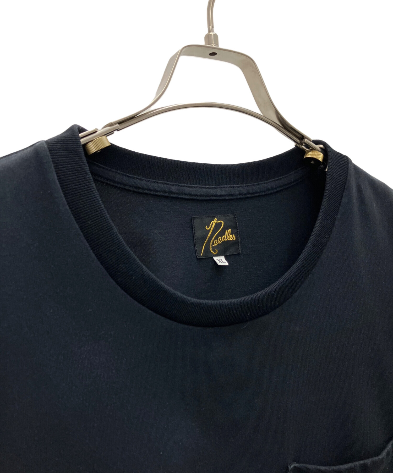 中古・古着通販】Needles (ニードルズ) ポケットTシャツ ブラック
