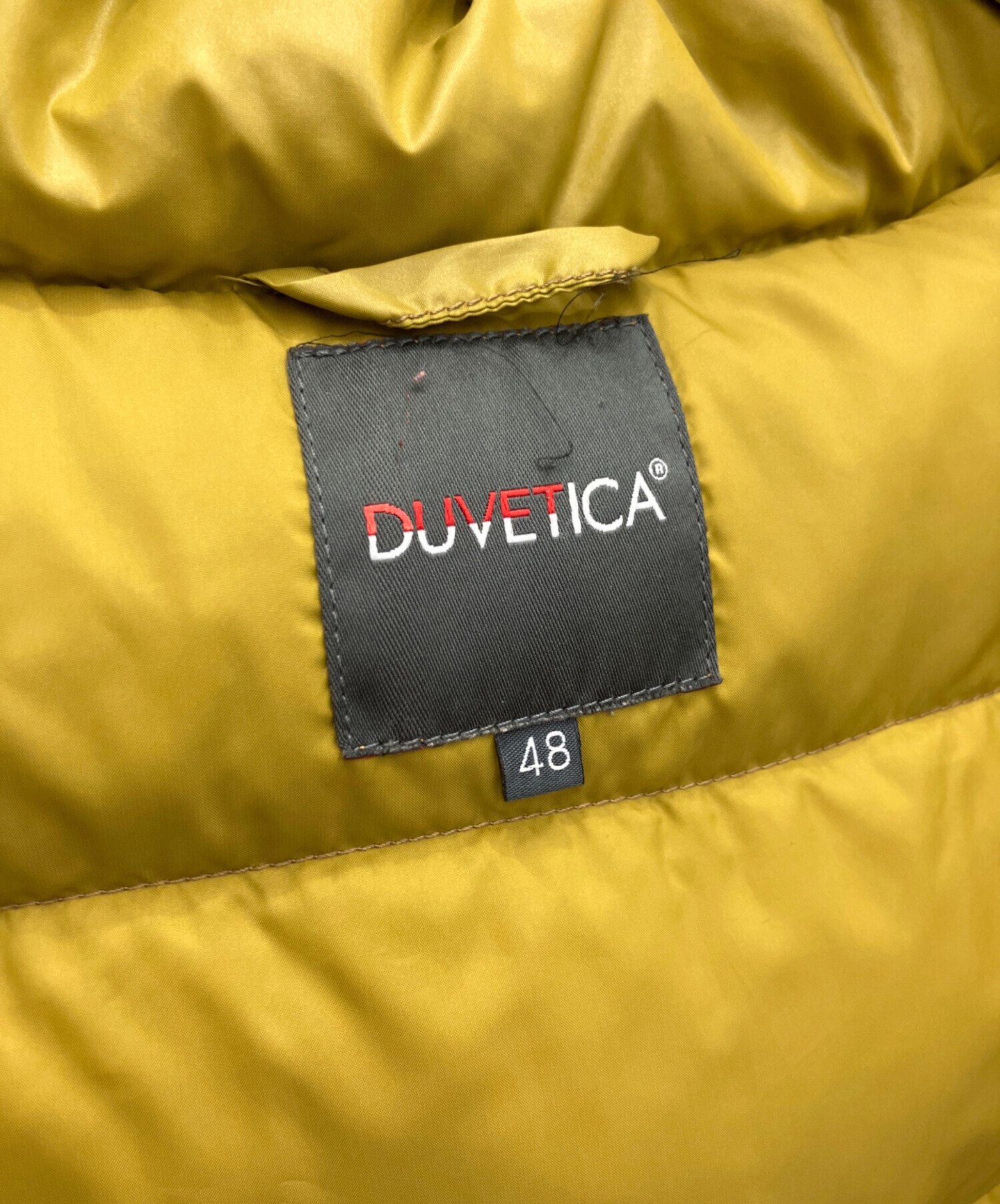 中古・古着通販】DUVETICA (デュベティカ) ダウンジャケット キャメル 