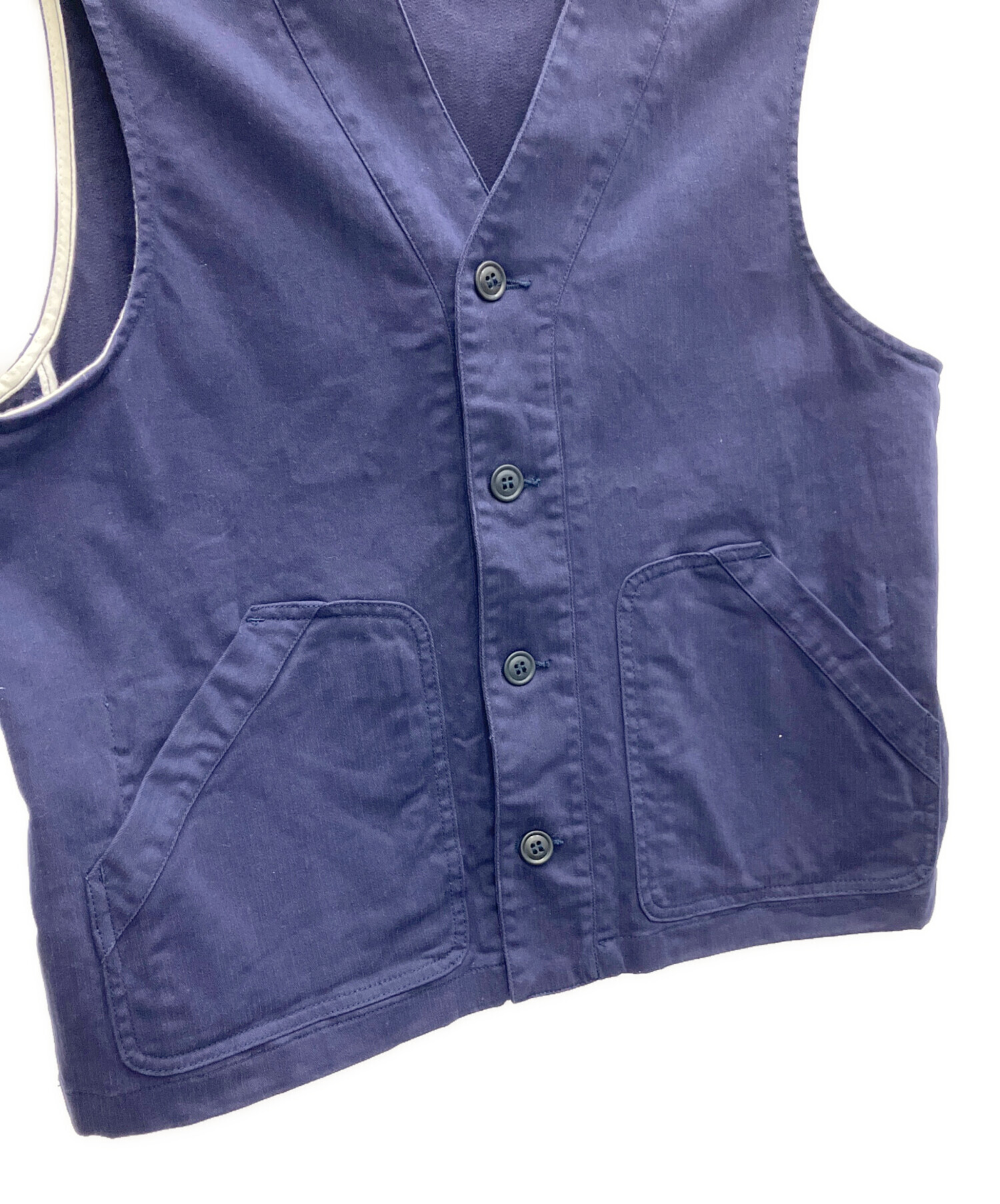 MANIFATTURA CECCARELLI デニムベスト イタリア製 中古・古着通販】MANIFATTURA CECCARELLI (マニファッツュラ