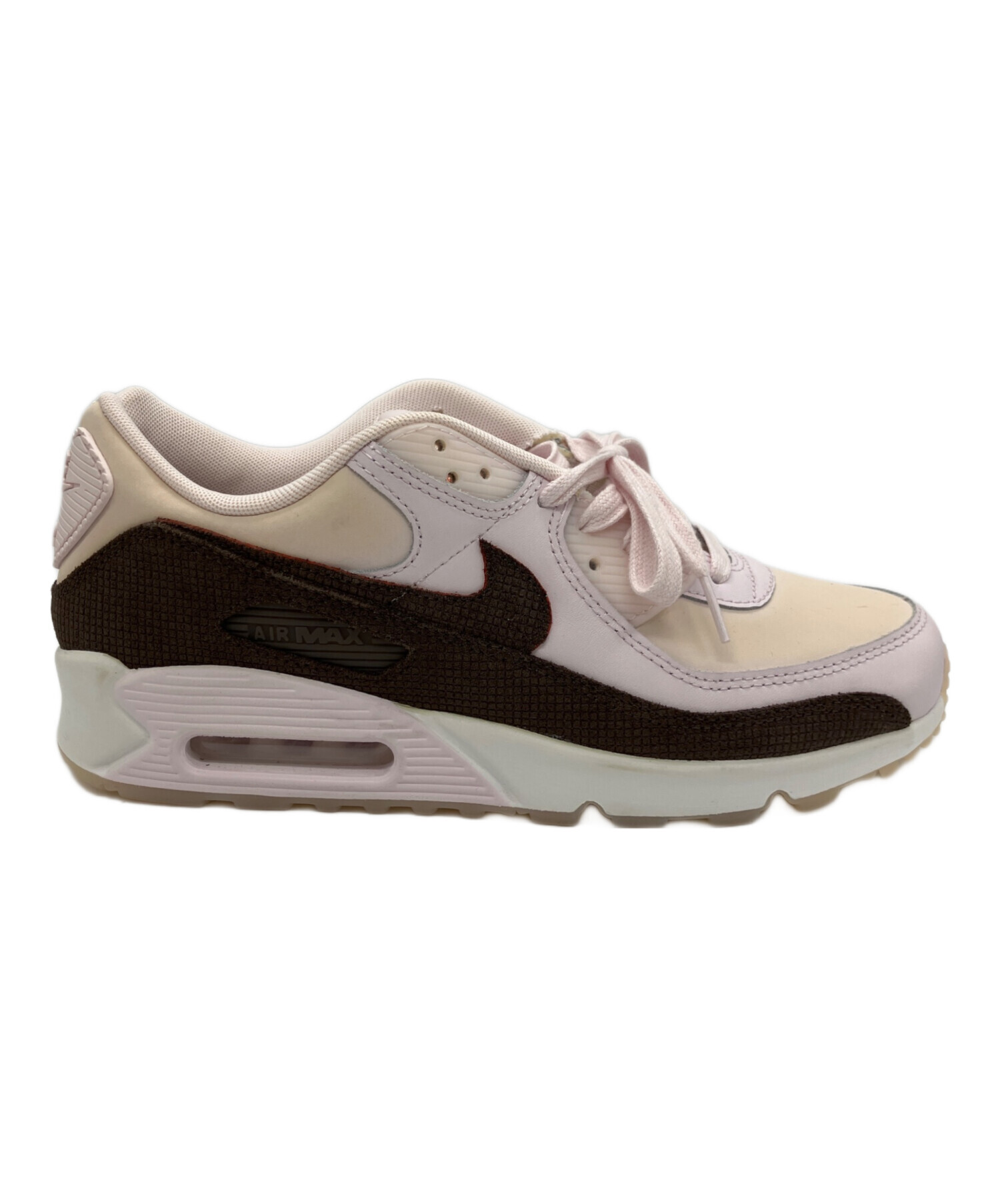 中古・古着通販】NIKE (ナイキ) AIR MAX 90 LTR ピンク×ブラウン 
