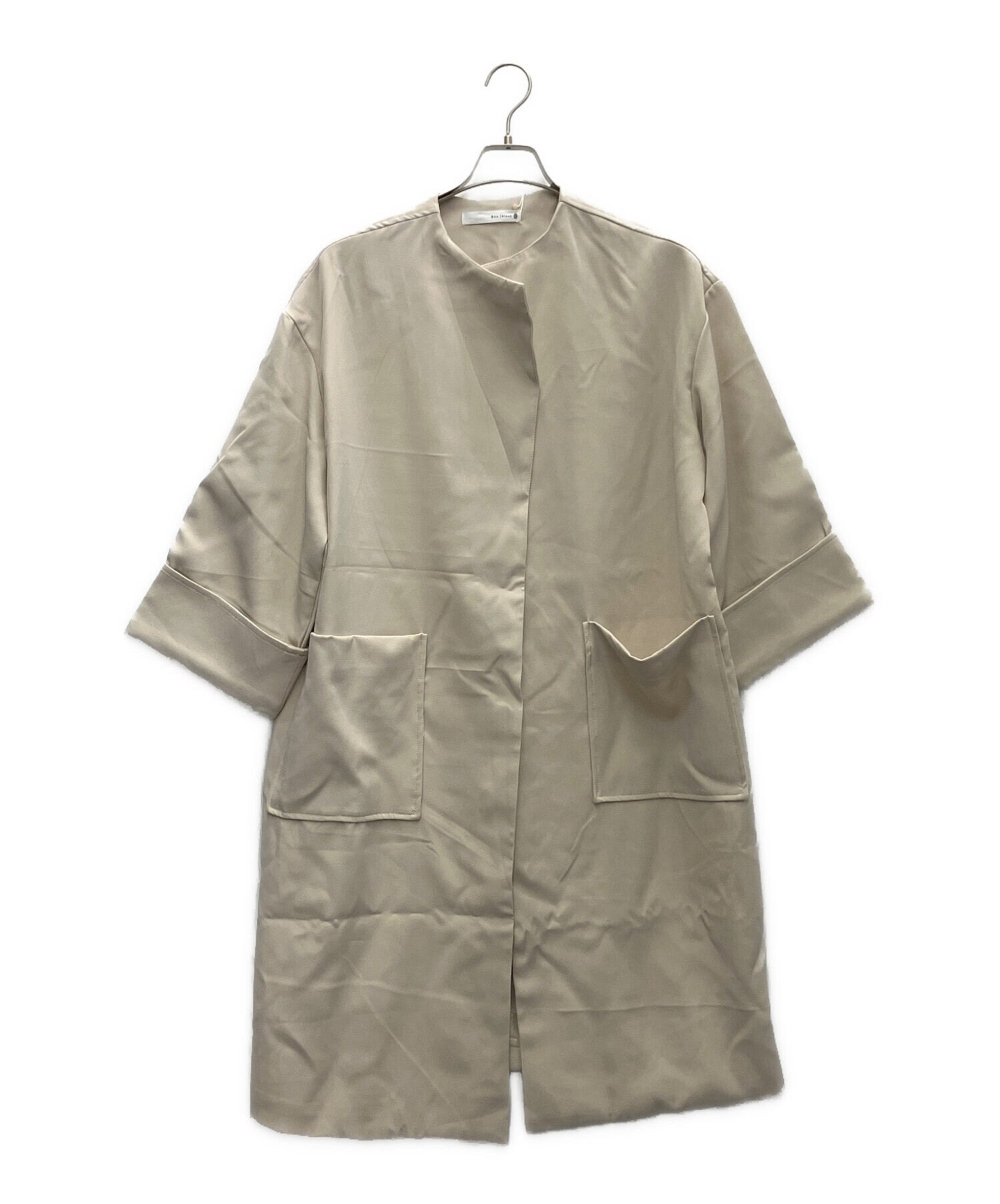 中古・古着通販】Bou Jeloud (ブージュルード) コート ベージュ サイズ
