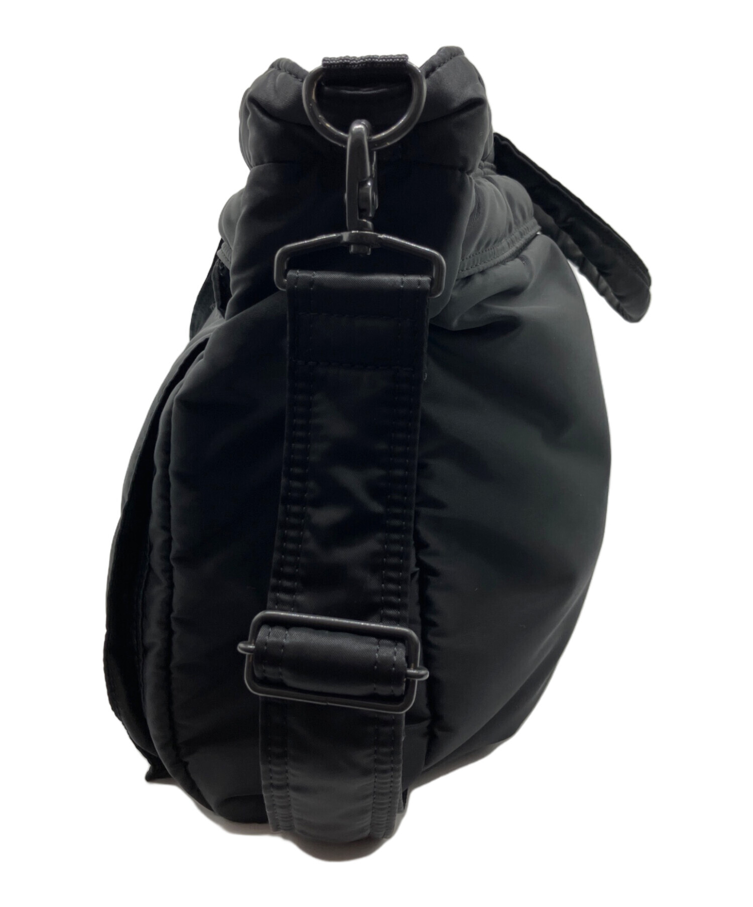 再値下げ！　中古品　PORTER タンカー　ブラックナイロンブリーフケース 中古・古着通販】PORTER (ポーター) タンカー ブリーフケース ブラック