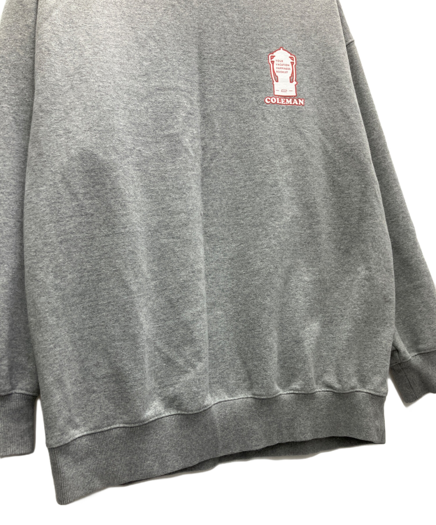 中古・古着通販】Coleman (コールマン) スウェット グレー サイズ:L 