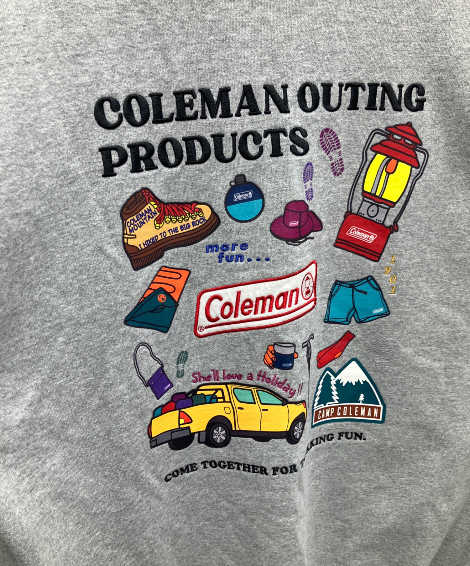 中古・古着通販】Coleman (コールマン) スウェット グレー サイズ:L