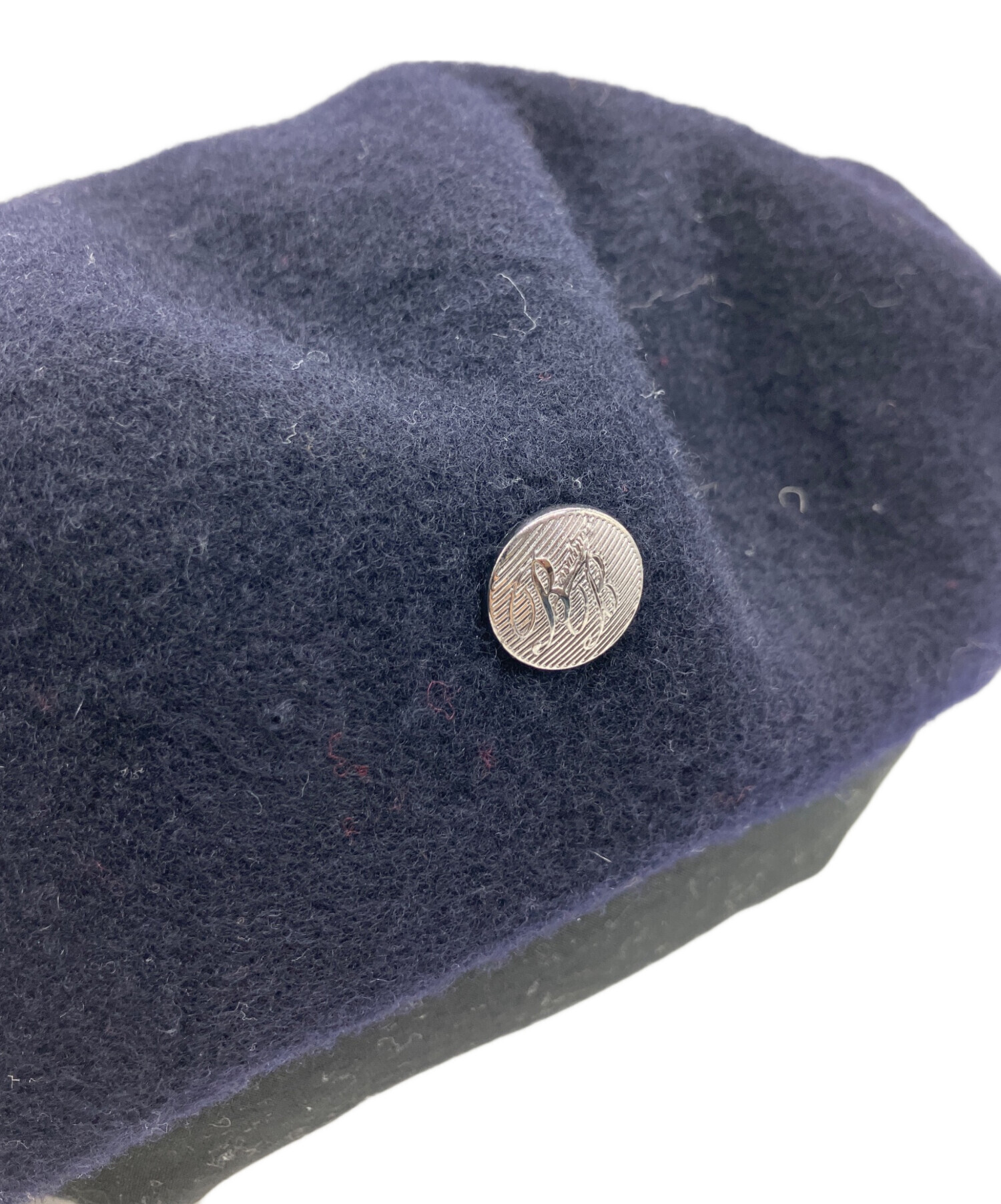 中古・古着通販】BORSALINO (ボルサリーノ) ベレー帽 ネイビー