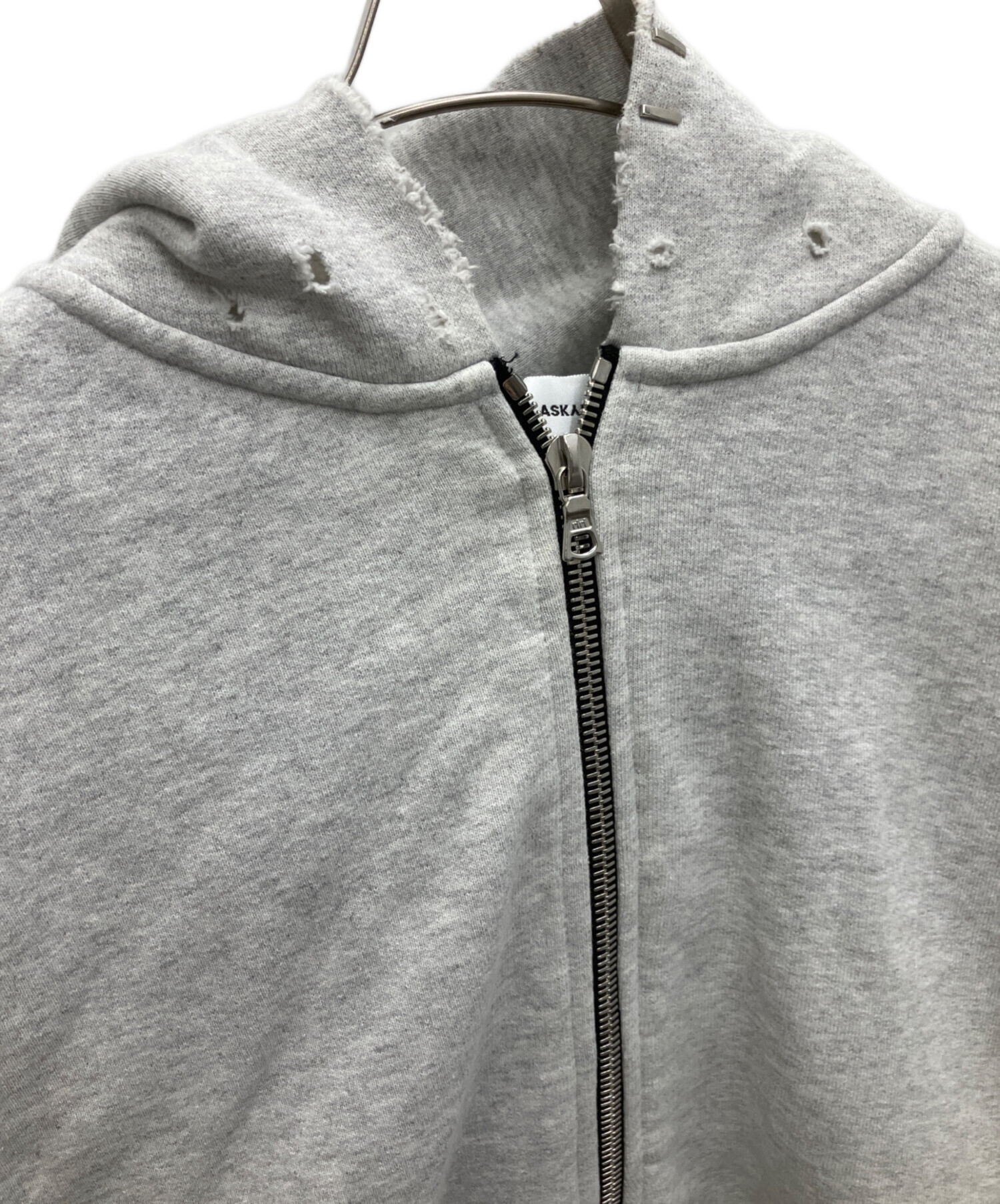 中古・古着通販】askyurself (アスクユアセルフ) ジップアップパーカー