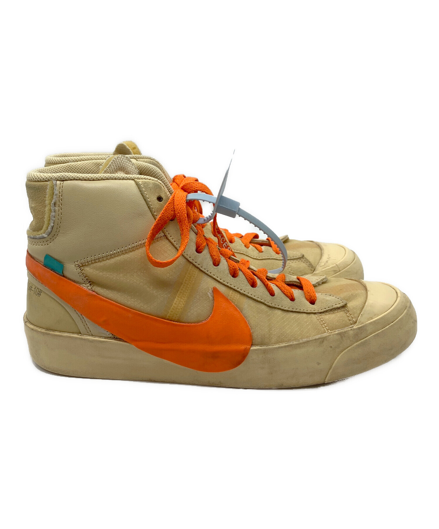 27cm NIKE × OFF-WHITE THE 10 BLAZER MID AA3832-001 ナイキ オフ
