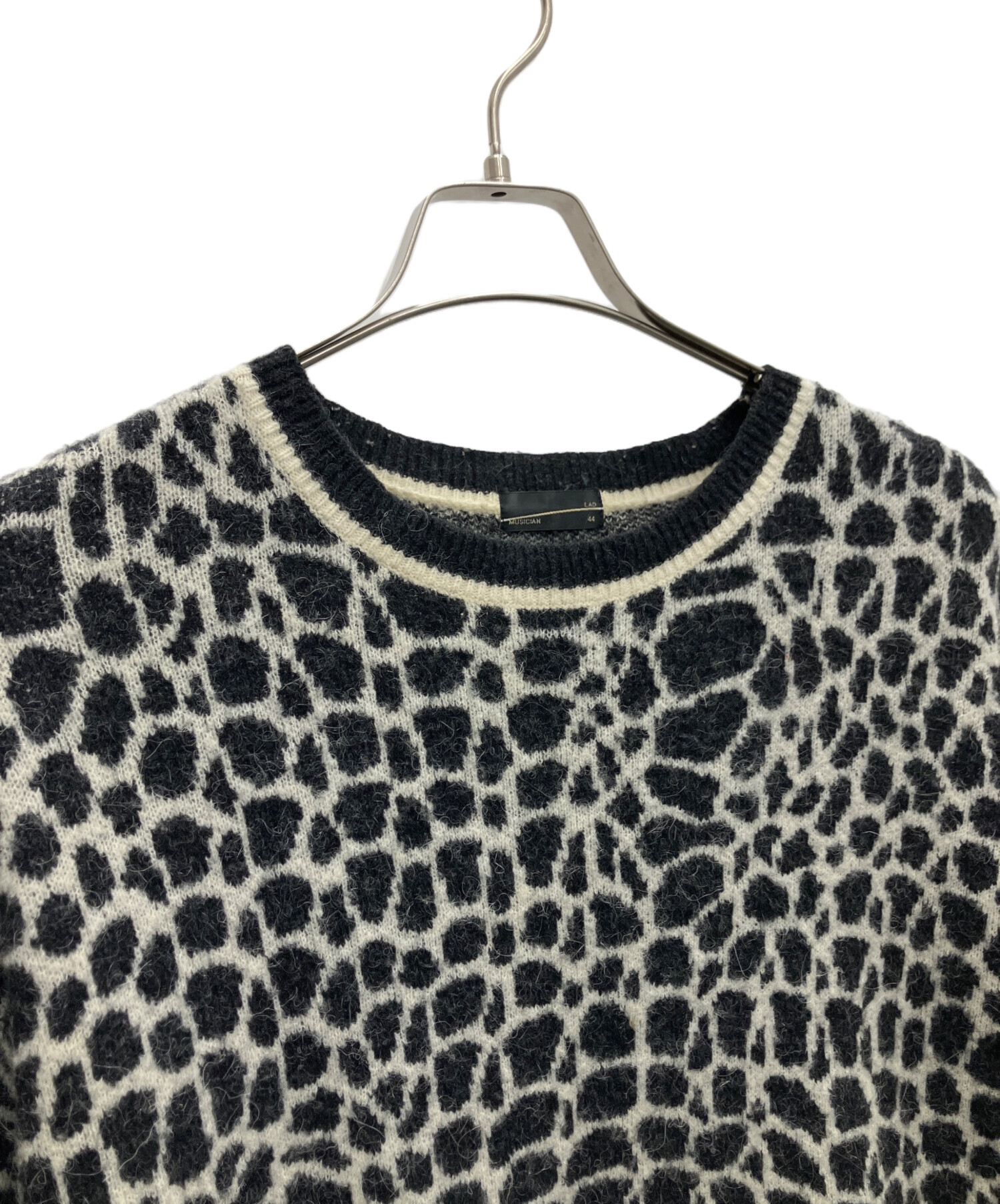 lad musician ニット柄　ロングシャツ　size44 中古・古着通販】LAD MUSICIAN (ラッドミュージシャン) 厚手ニット