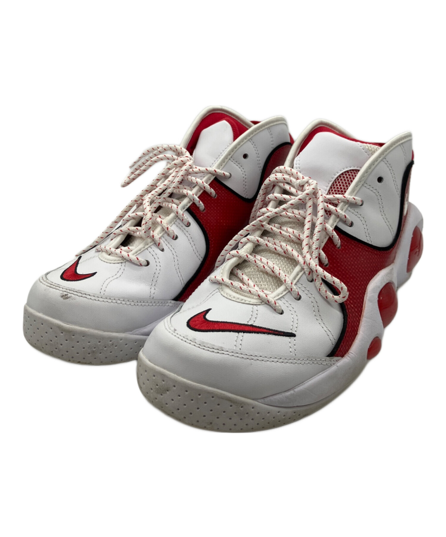中古・古着通販】NIKE (ナイキ) AIR ZOOM FLIGHT 95 ホワイト×レッド 