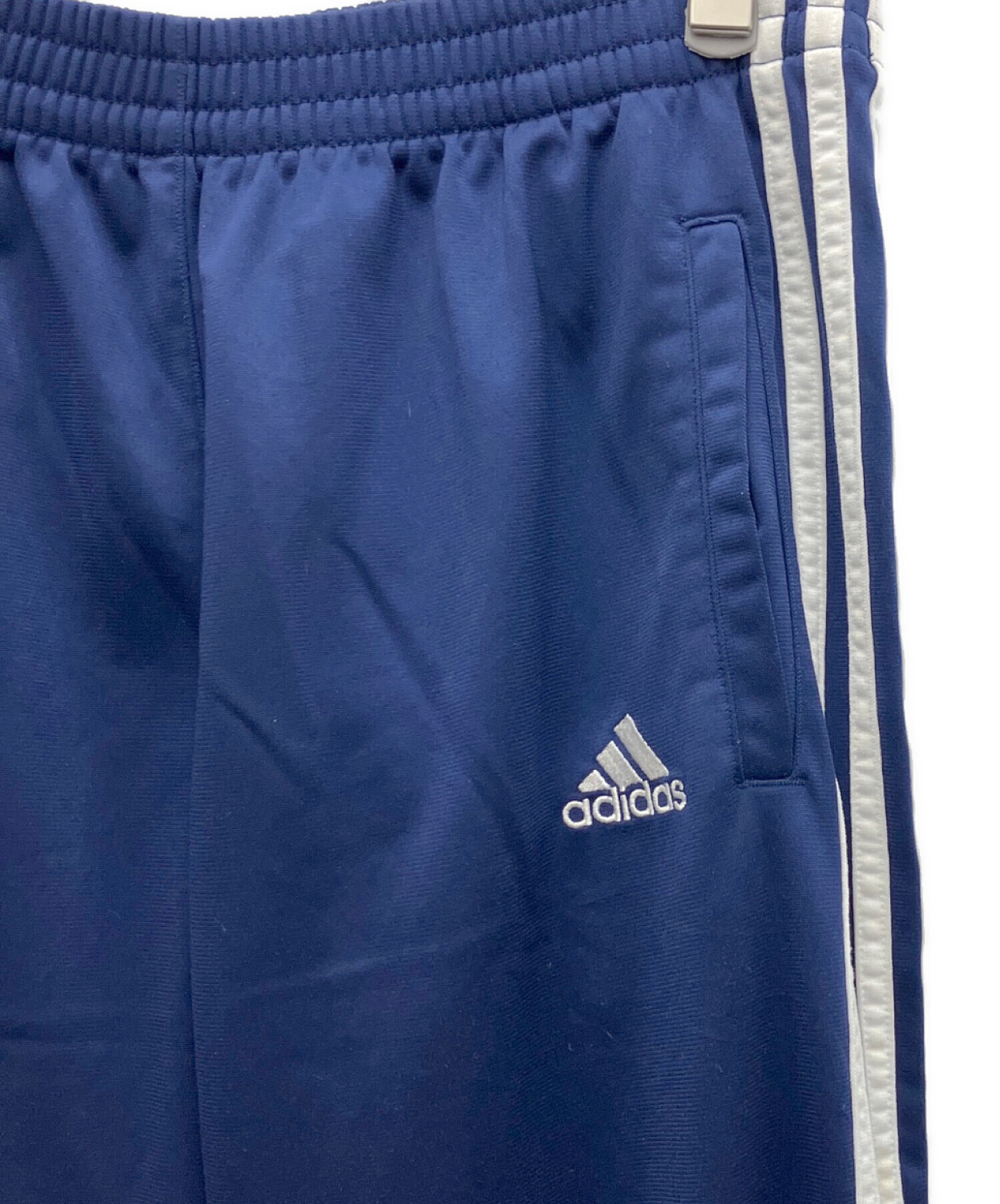 中古・古着通販】adidas (アディダス) トラックパンツ ネイビー サイズ