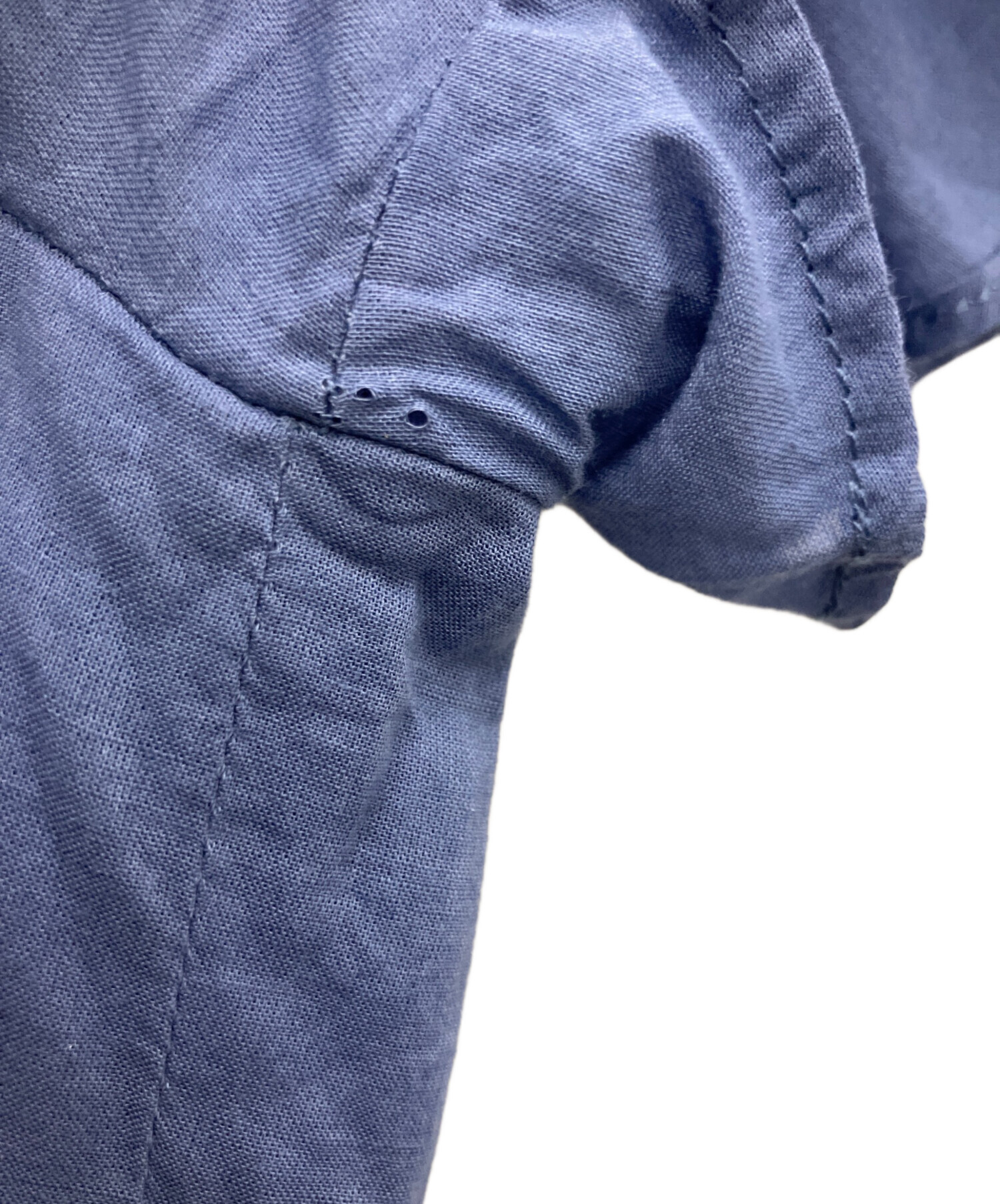 中古・古着通販】MARIHA (マリハ) 半袖ワンピース ブルー サイズ