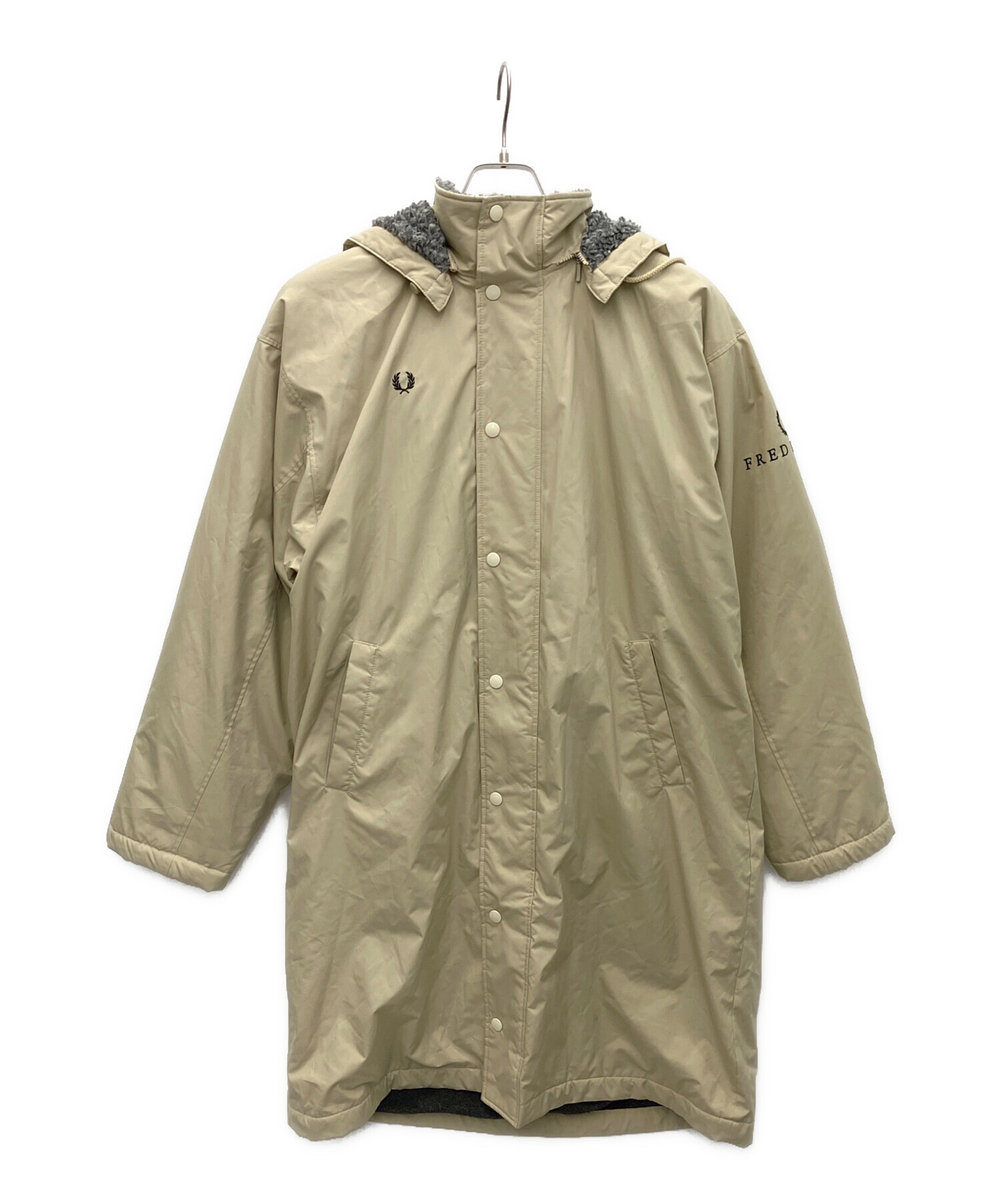 中古・古着通販】FRED PERRY (フレッドペリー) ベンチコート ベージュ
