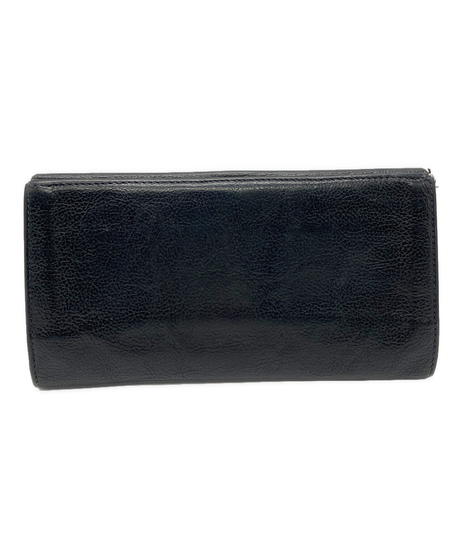 中古・古着通販】IL BISONTE (イル ビゾンテ) 長財布 ブラック