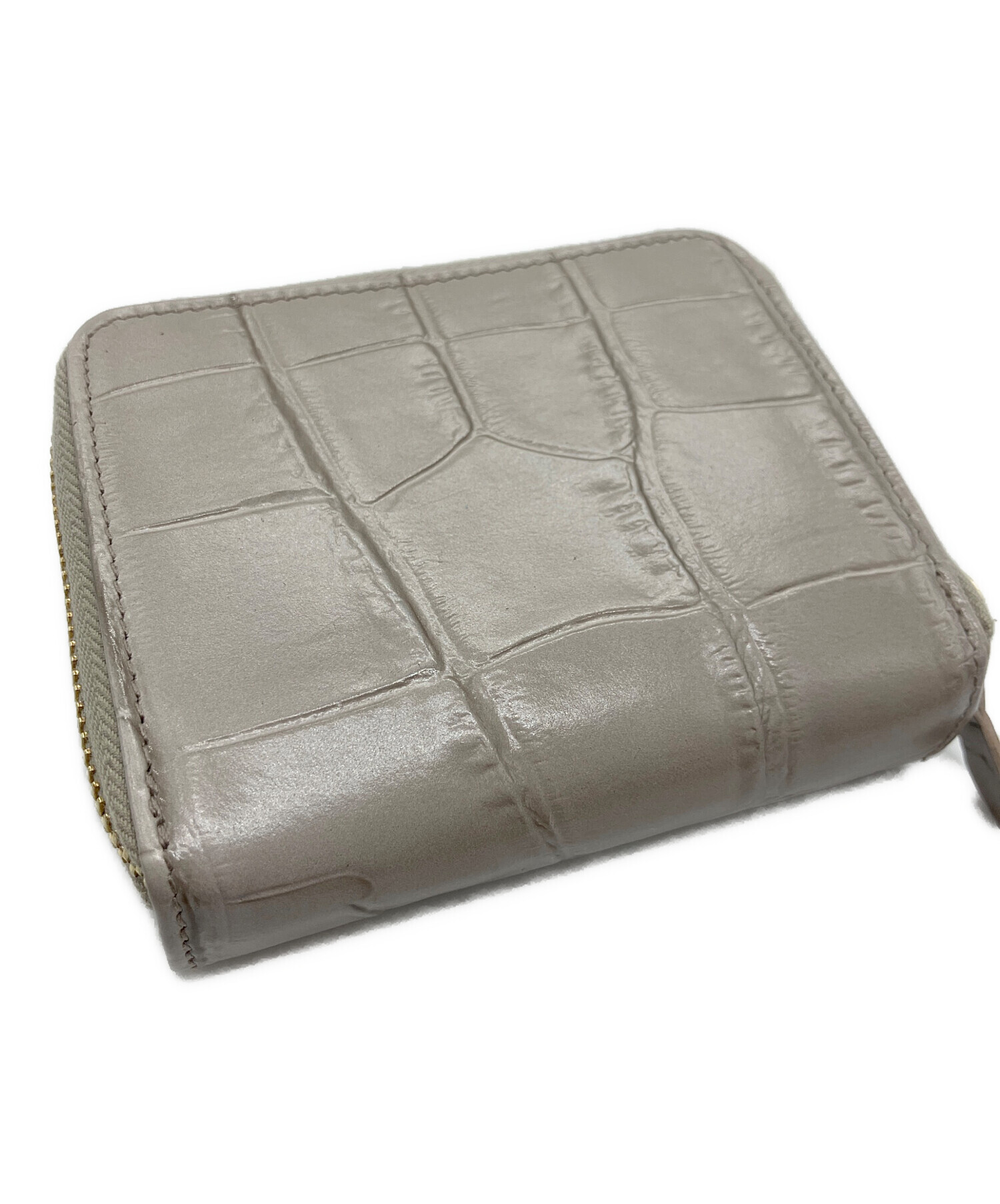 IL BISONTE 二つ折り財布 グレー 付属品　保存袋　ギャランティーカード 中古・古着通販】IL BISONTE (イル ビゾンテ) 2つ折り財布 グレー