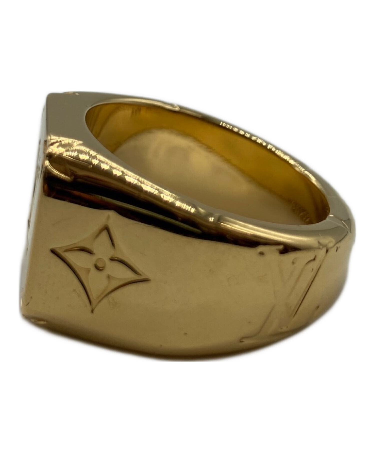 Louis Vuittonシグネットリング 中古・古着通販】LOUIS VUITTON (ルイ ヴィトン) シグネットリング