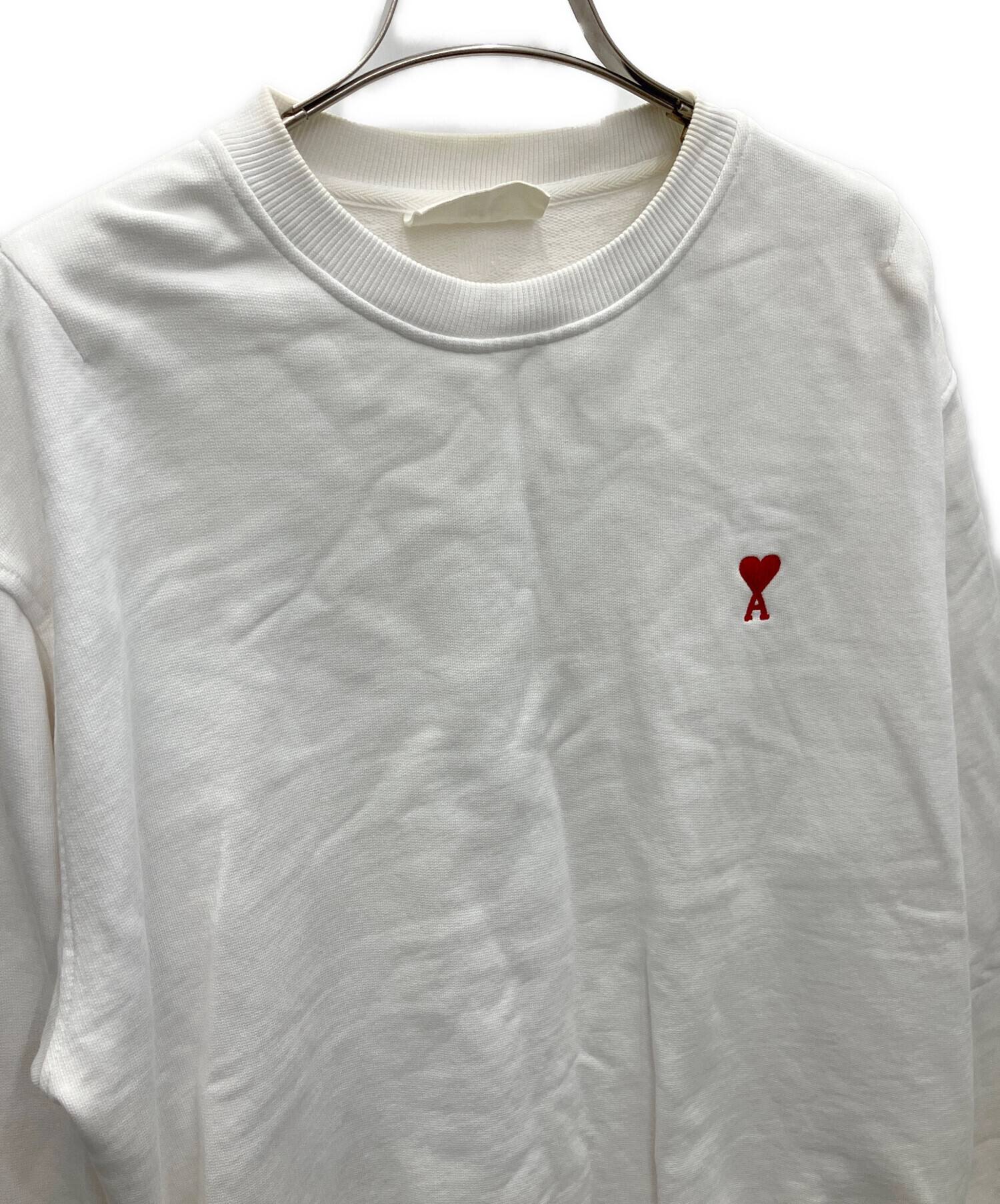 中古・古着通販】AMI PARIS (アミ パリス) スウェット ホワイト