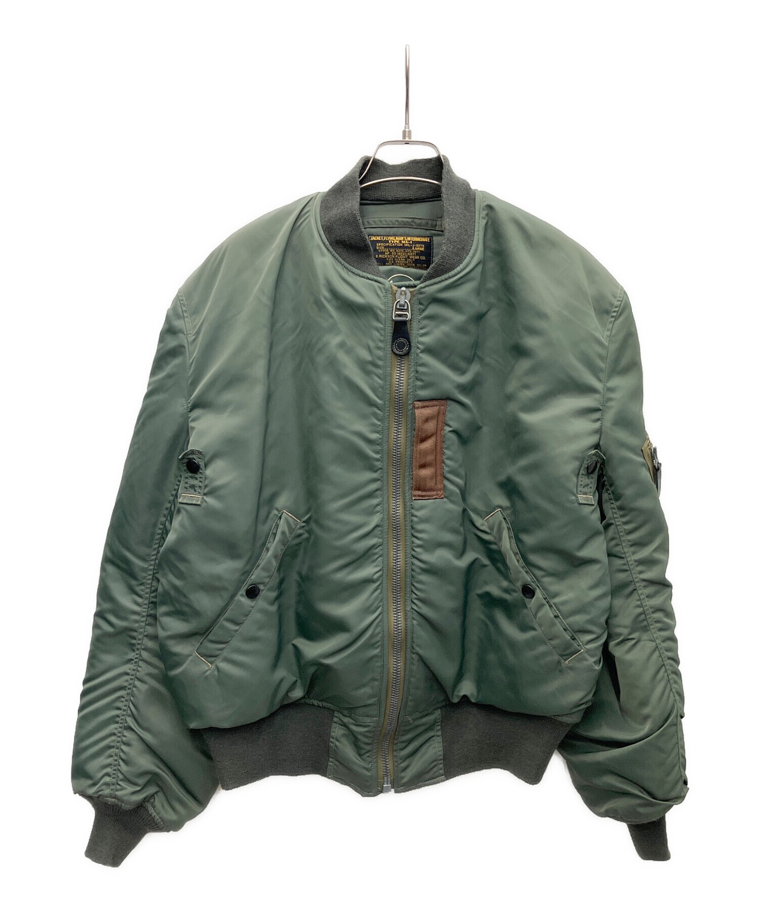 BUZZ RICKSON'S   カーキーMA-1 中古・古着通販】Buzz Rickson's (バズリクソンズ) MA-1ジャケット