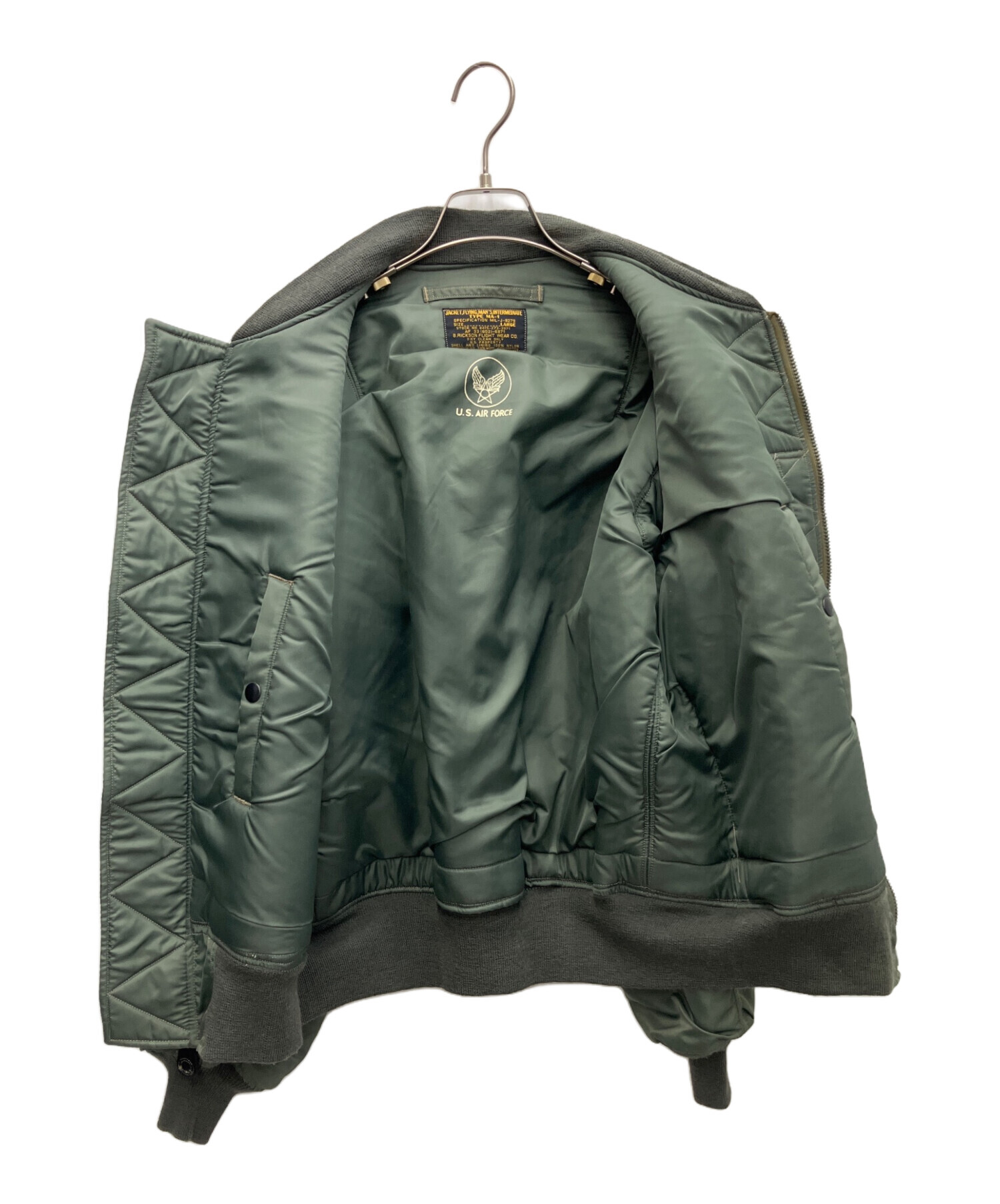 BUZZ RICKSON'S   カーキーMA-1 中古・古着通販】Buzz Rickson's (バズリクソンズ) MA-1ジャケット