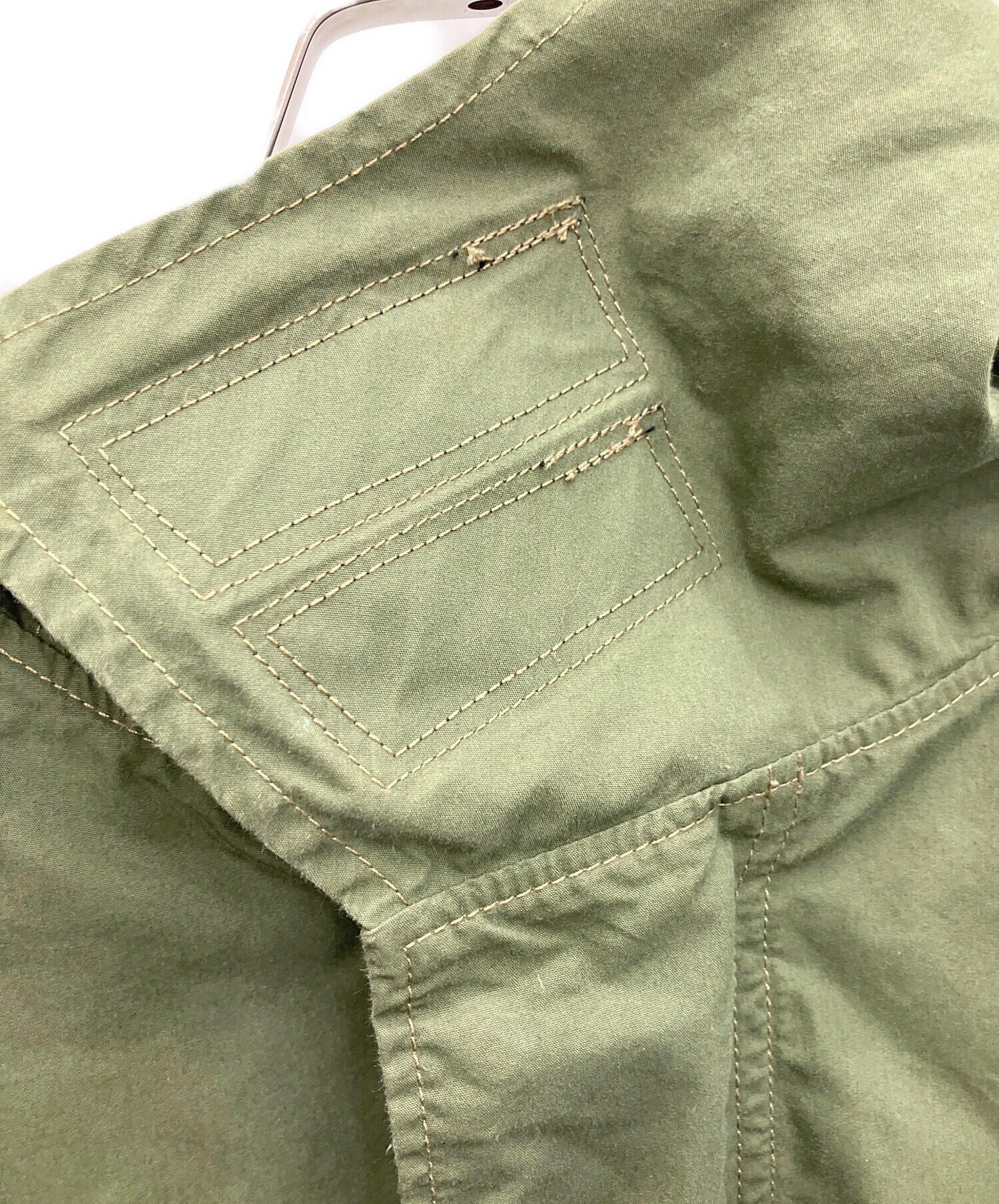 中古・古着通販】LEE (リー) ライナー付モッズコート オリーブ サイズ