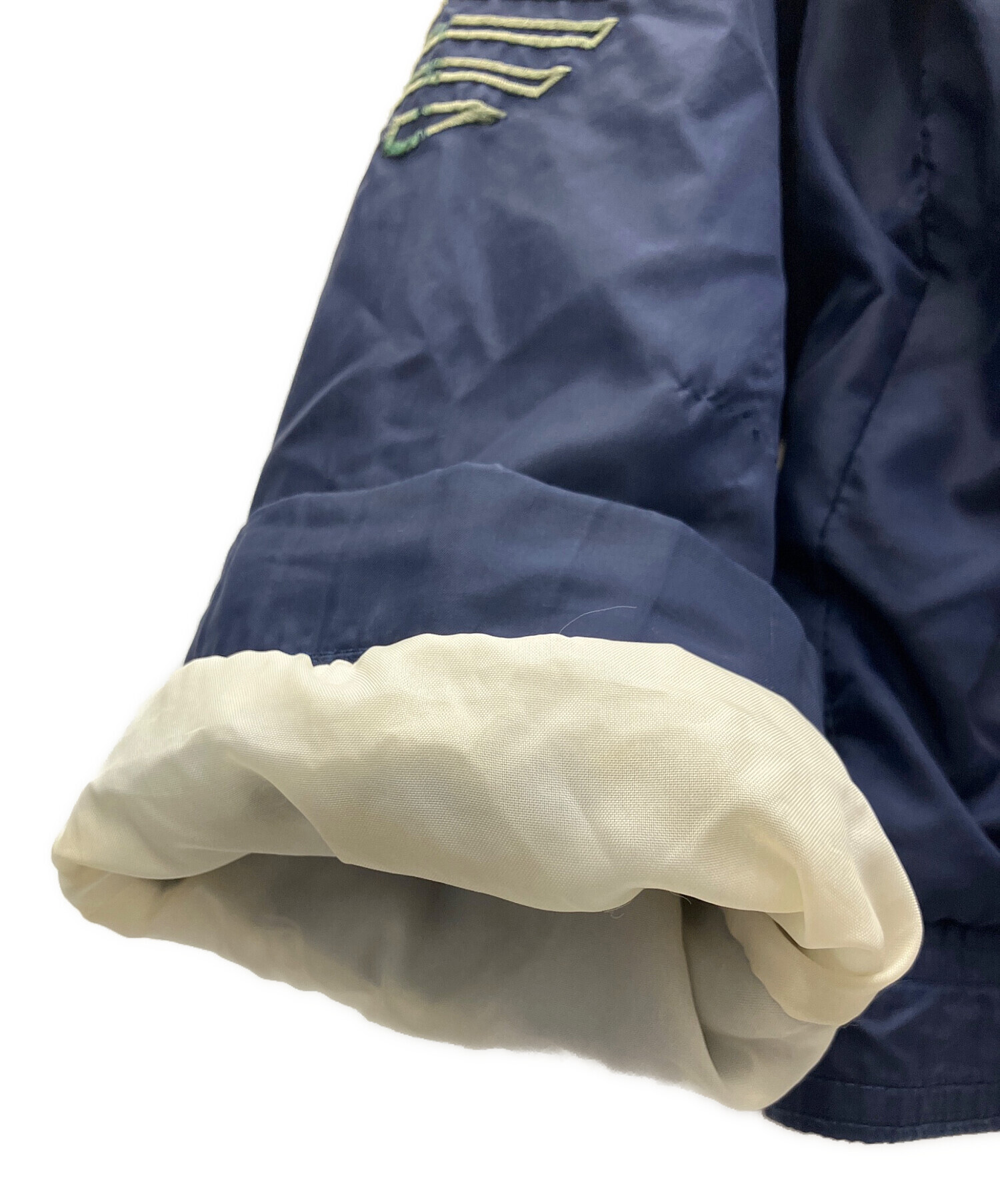 中古・古着通販】adidas (アディダス) ナイロンジャケット ネイビー