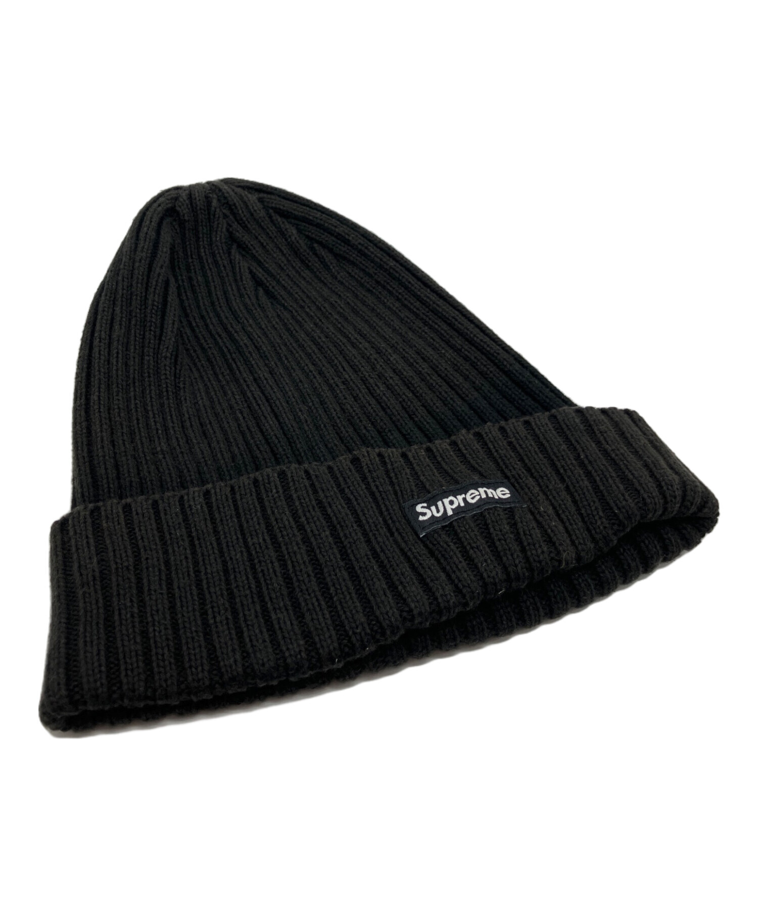 中古・古着通販】Supreme (シュプリーム) ニット帽 ブラック｜ブランド