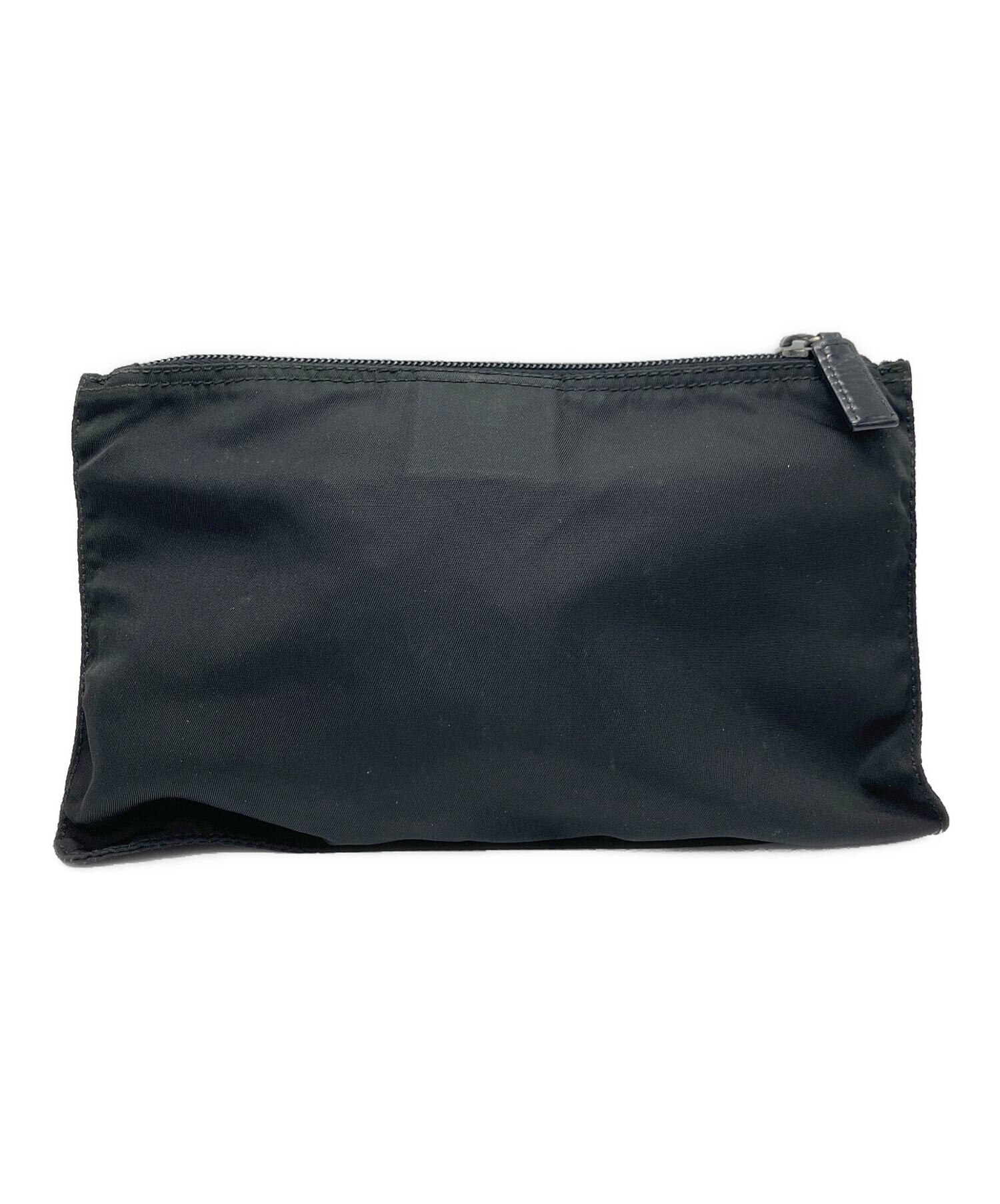 PRADA ブラックポーチ　未使用品 中古・古着通販】PRADA (プラダ) ポーチ ブラック｜ブランド