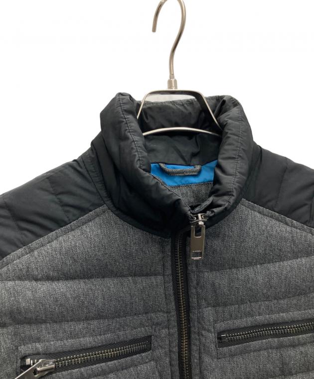中古・古着通販】DIESEL (ディーゼル) ブルゾン グレー×ブラック 