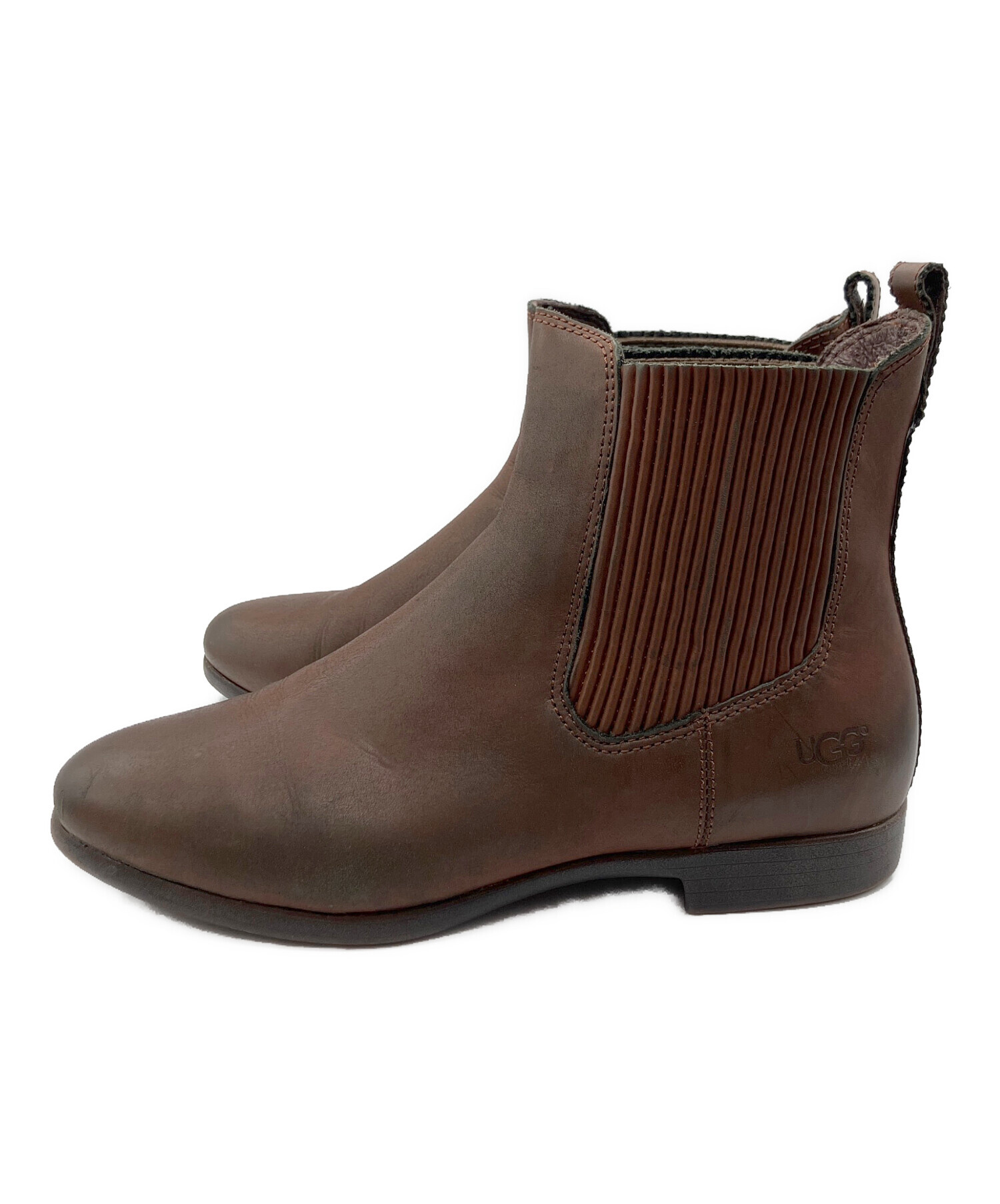 中古・古着通販】UGG (アグ) ショートブーツ ブラウン サイズ:24 