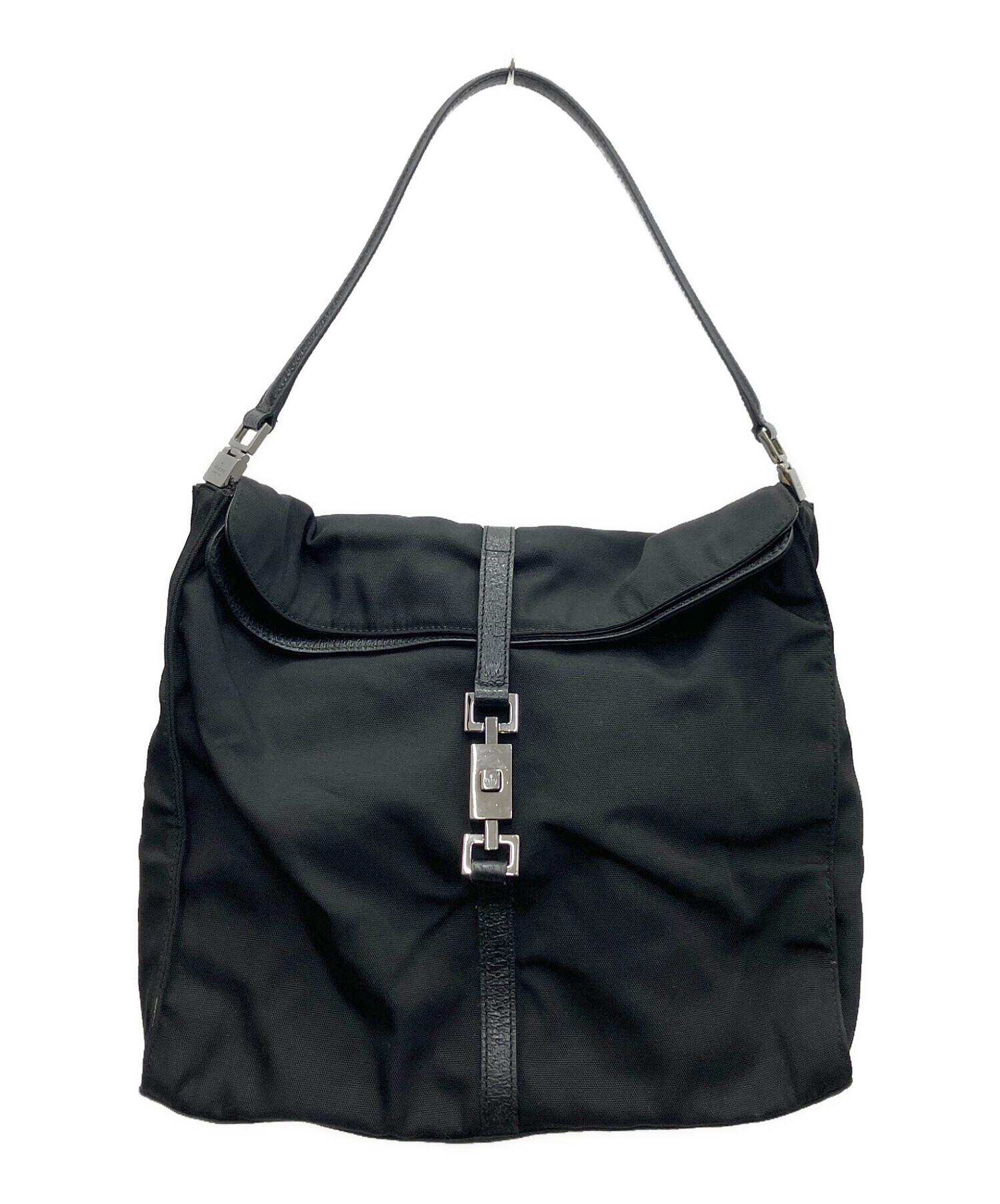 中古・古着通販】GUCCI (グッチ) トートバッグ ブラック｜ブランド