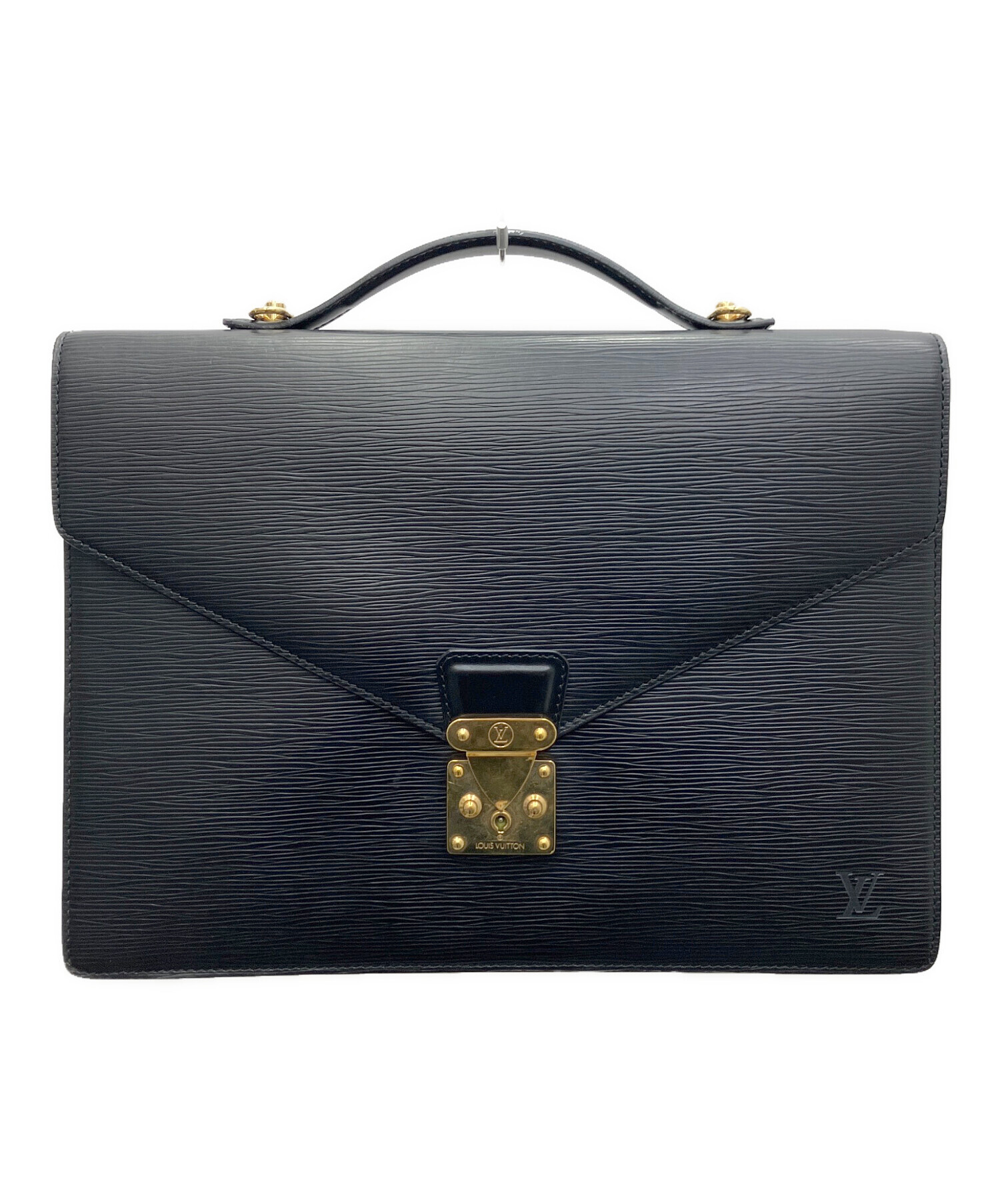 【良品 鑑定済】ルイヴィトン エピ セルヴィエット アンバサダー ノワール 楽天市場】ルイ・ヴィトンエピ:ノワールセルヴィエット コンセイエ