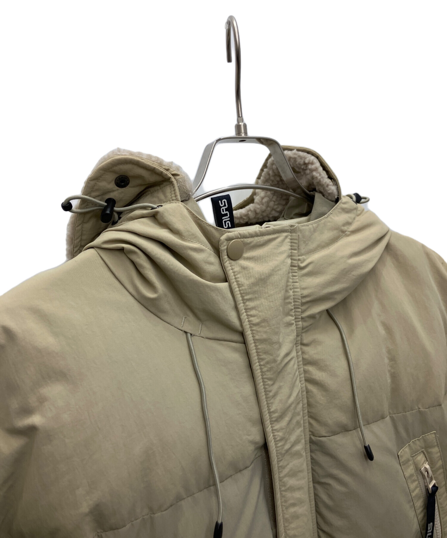 中古・古着通販】SILAS (サイラス) ダウンジャケット ベージュ サイズ