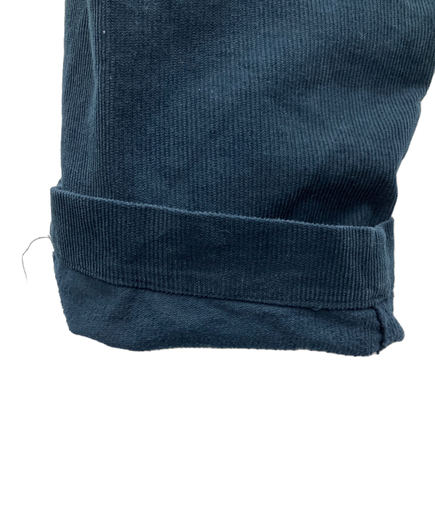 【値下未使用タグ付】Papas細コーディロダークネイビー ストレート33 中古・古着通販】PADRE (パレード) コーデュロイパンツ ネイビー