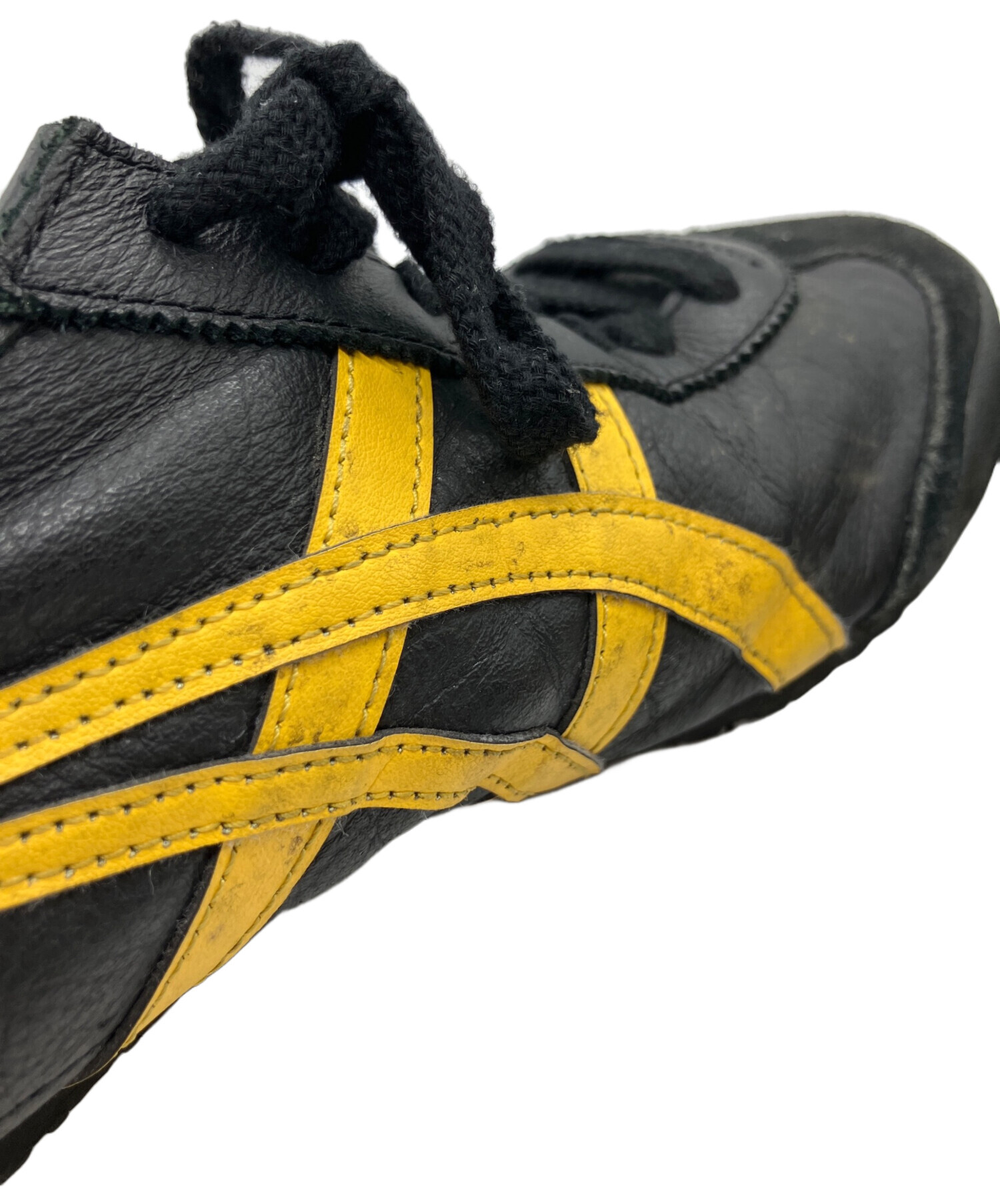 新品未使用　Onitsuka Tiger スニーカー イエロー ブラック 中古・古着通販】Onitsuka Tiger (オニツカタイガー) スニーカー