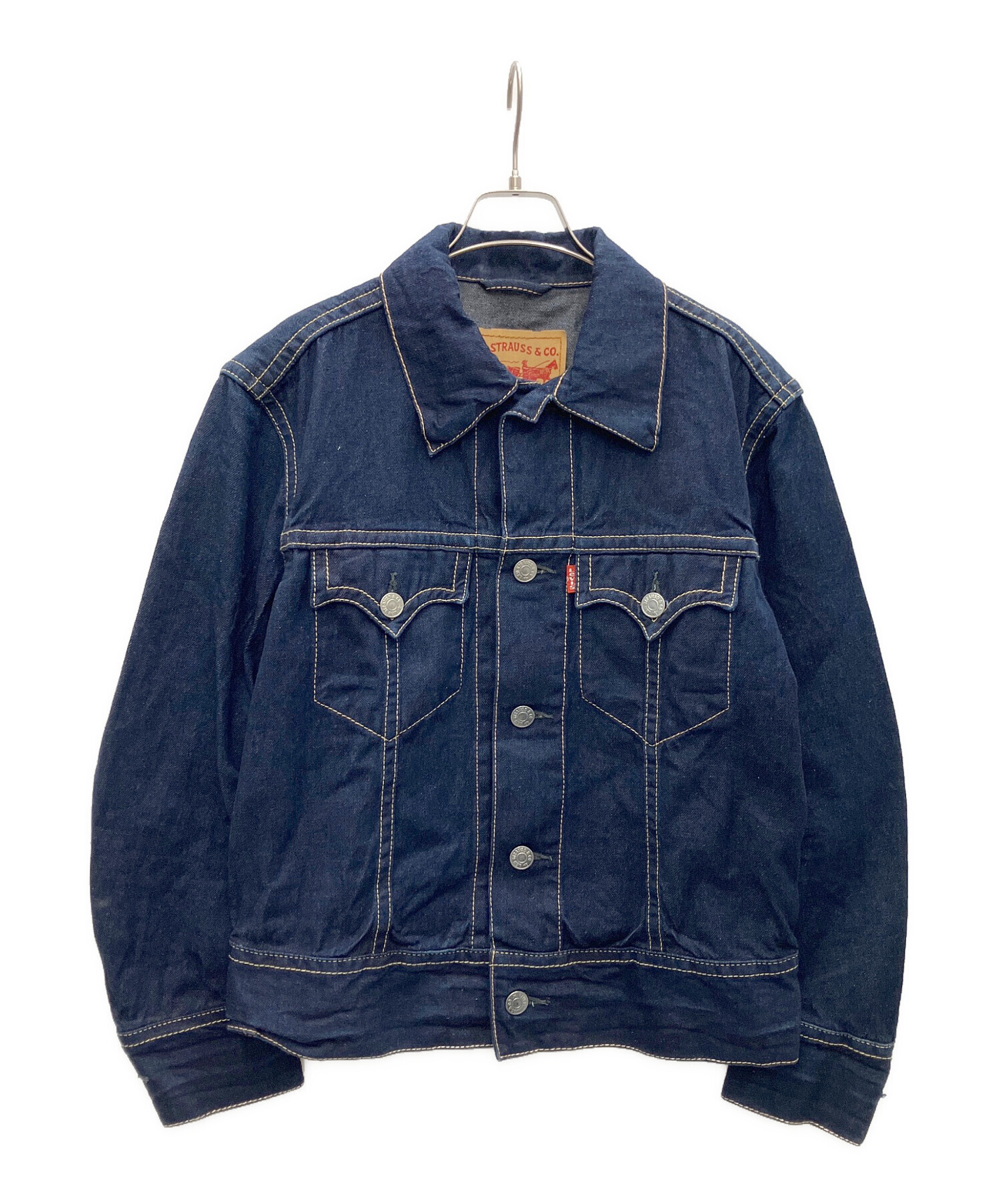 中古・古着通販】LEVI'S (リーバイス) デニムジャケット インディゴ