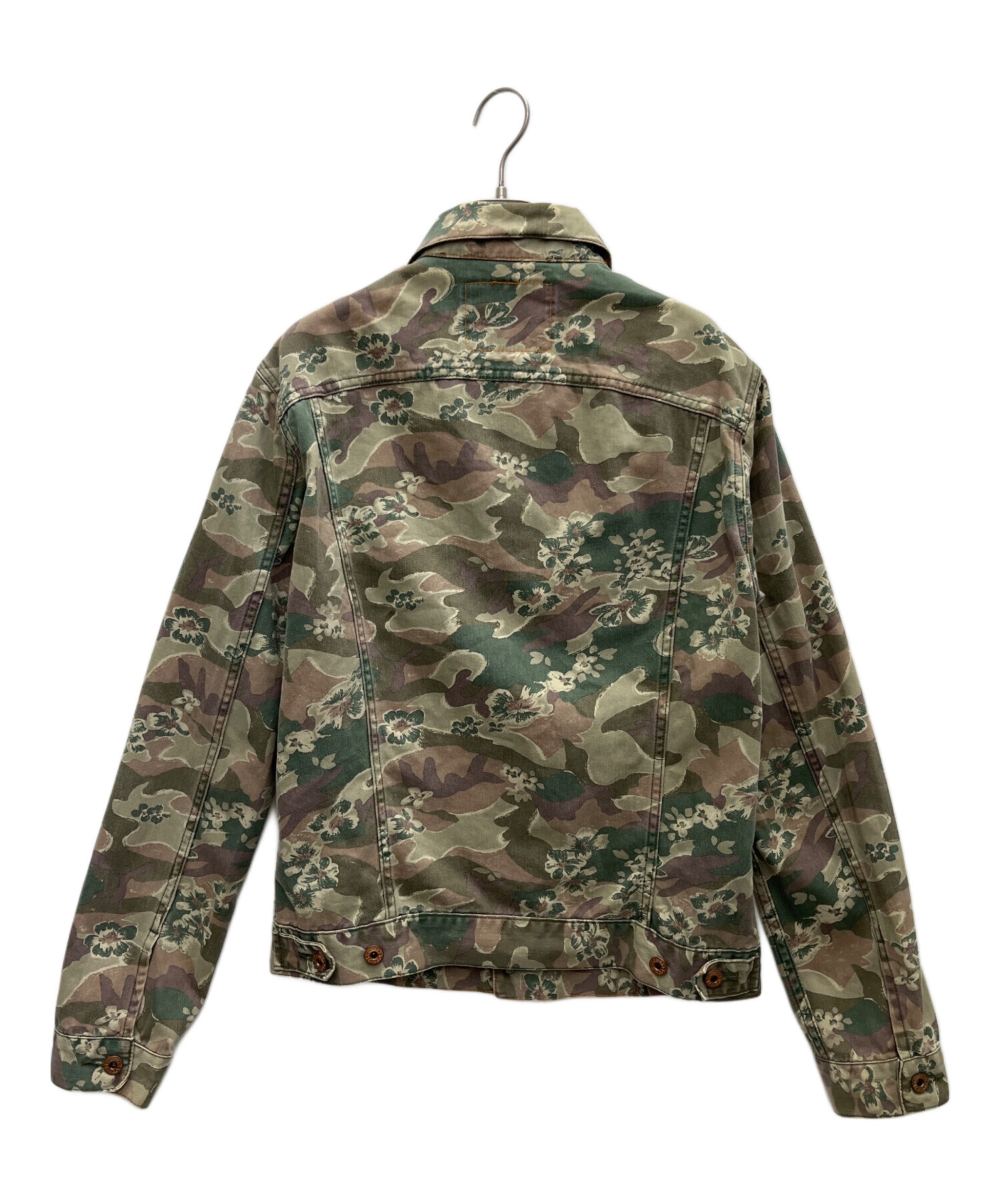 中古・古着通販】LEVI'S (リーバイス) デニムジャケット カーキ