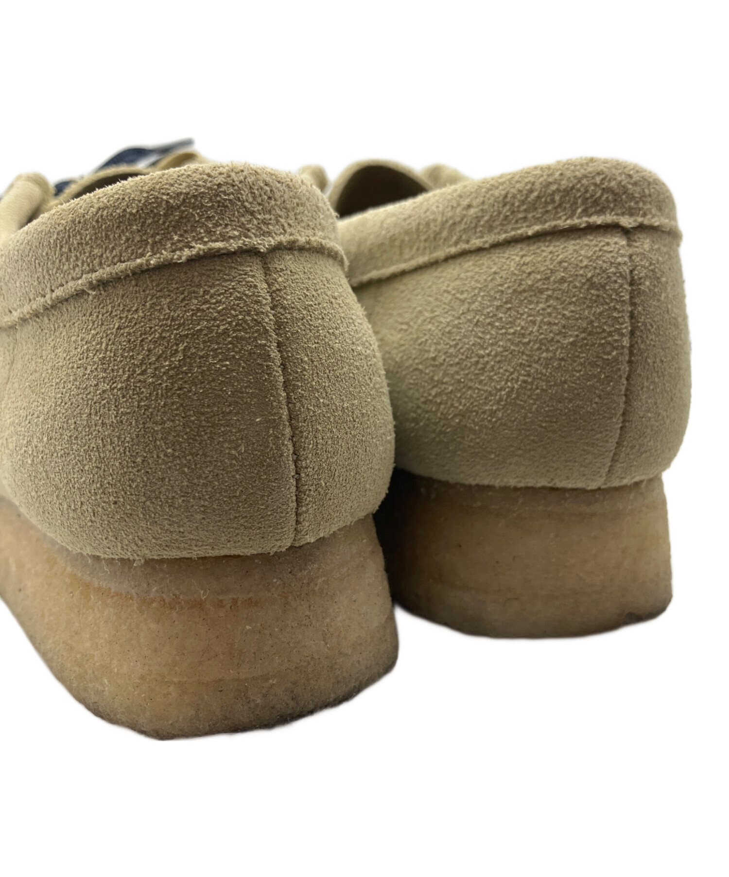 ジョンCLARKS ORIGINALS ワラビーシューズ ベージュ27㎝ CLARKS ORIGINALS クラークスオリジナルズ Wallabee ワラビー スエード