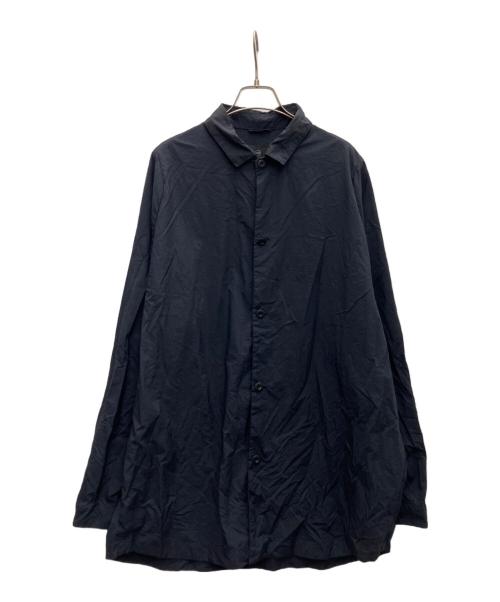 TEATORA ディープネイビー　長袖シャツ（サイズ2） 中古・古着通販】TEATORA (テアトラ) 長袖シャツ ネイビー サイズ