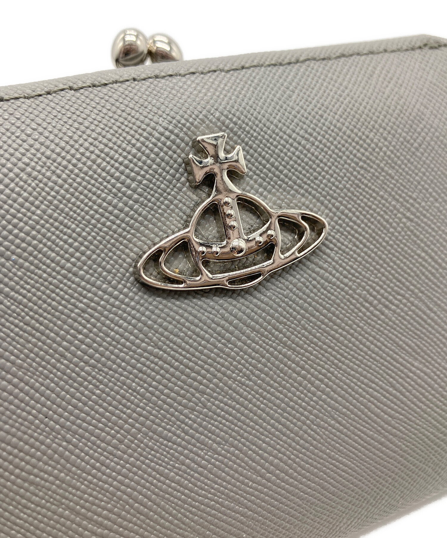  二つ折り財布 グレー新品 中古・古着通販】Vivienne Westwood (ヴィヴィアンウエストウッド) 2