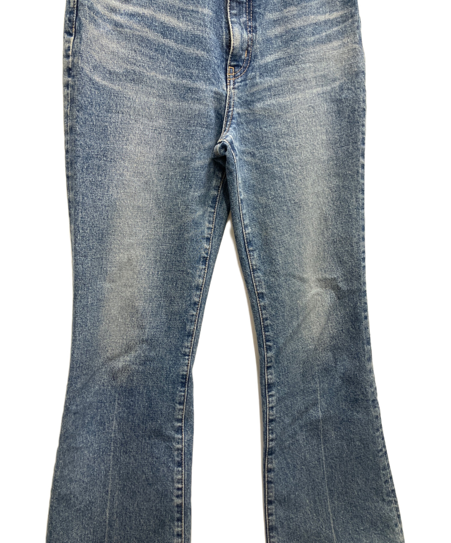 中古・古着通販】moussy (マウジー) ブーツカットジーンズ インディゴ