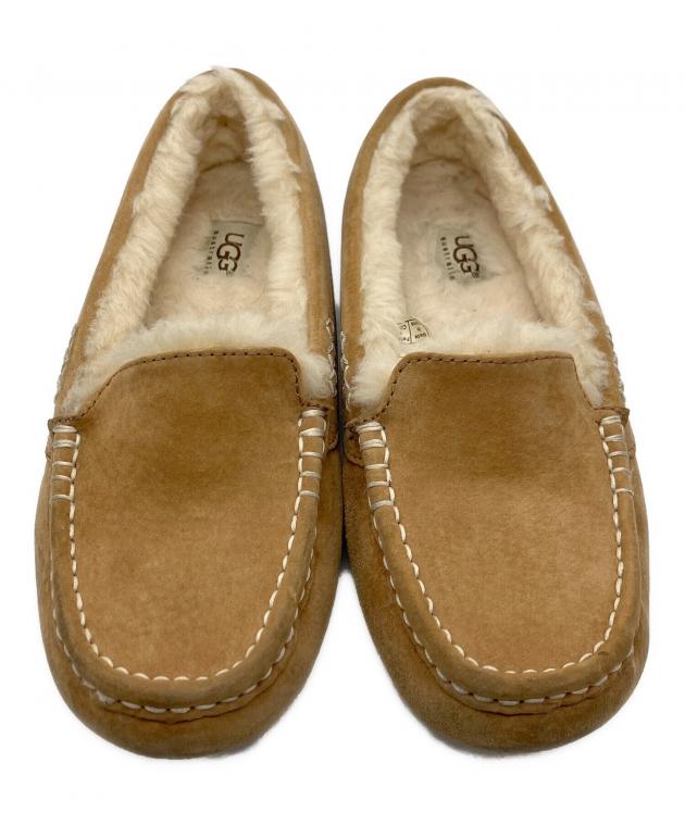 中古・古着通販】UGG (アグ) モカシンローファー ベージュ サイズ:25
