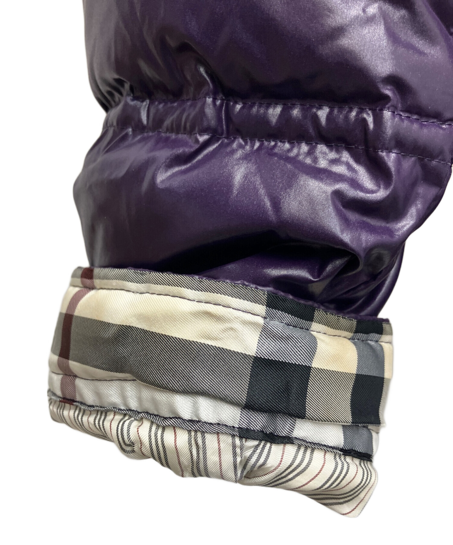 新品】 41,800円バーバリーブラックレーベル ジャケット紫M春夏秋 新品