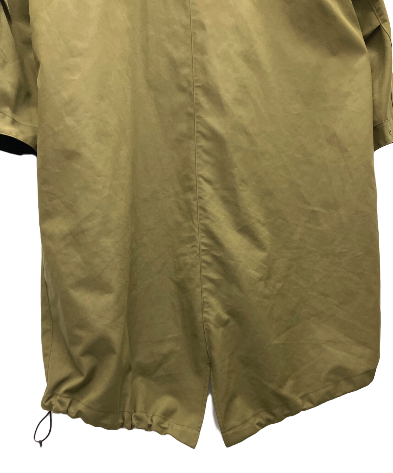 中古・古着通販】HYKE (ハイク) モッズコート ベージュ サイズ:SIZE3