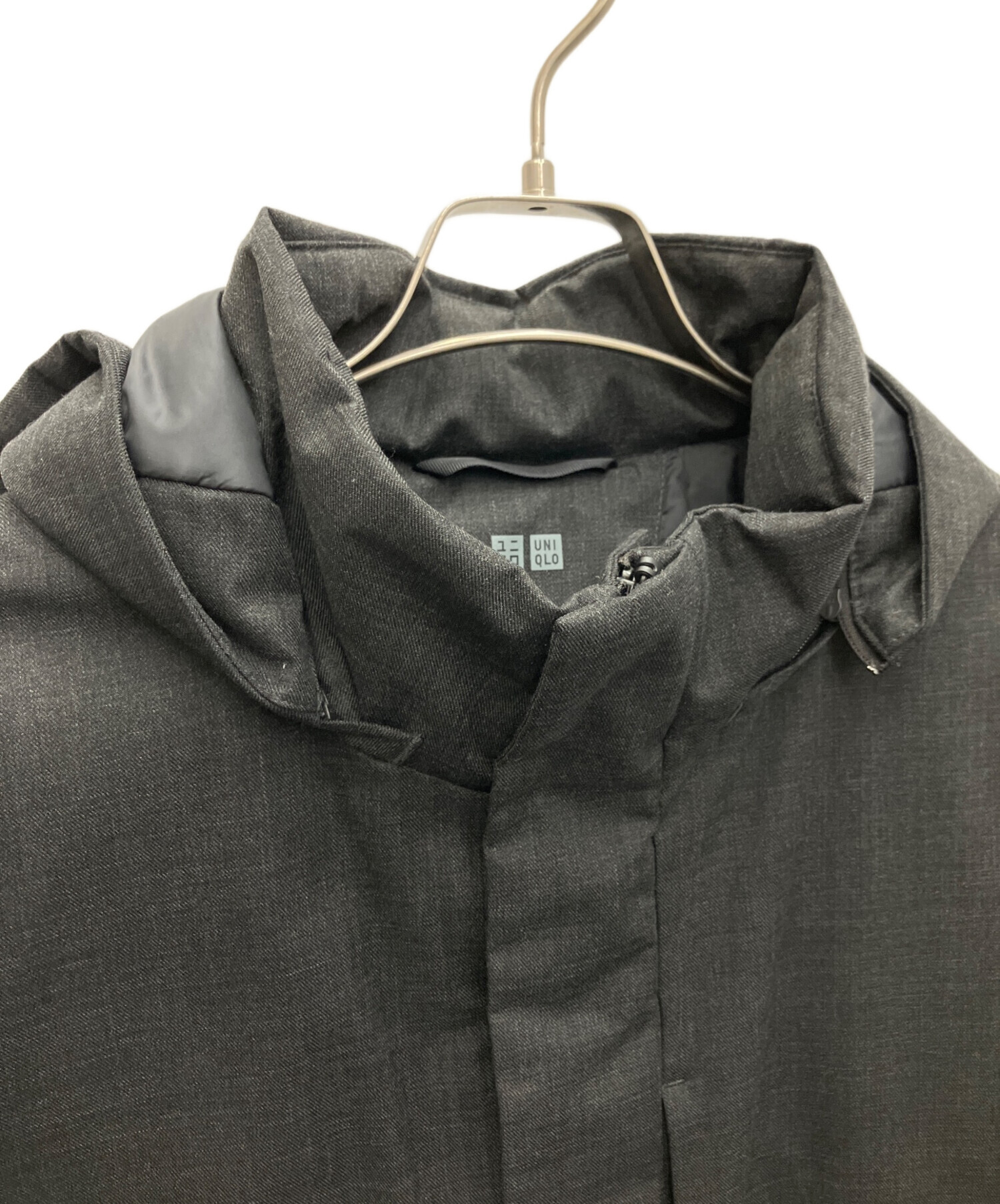 中古・古着通販】UNIQLO (ユニクロ) ハイブリッドダウンコート 