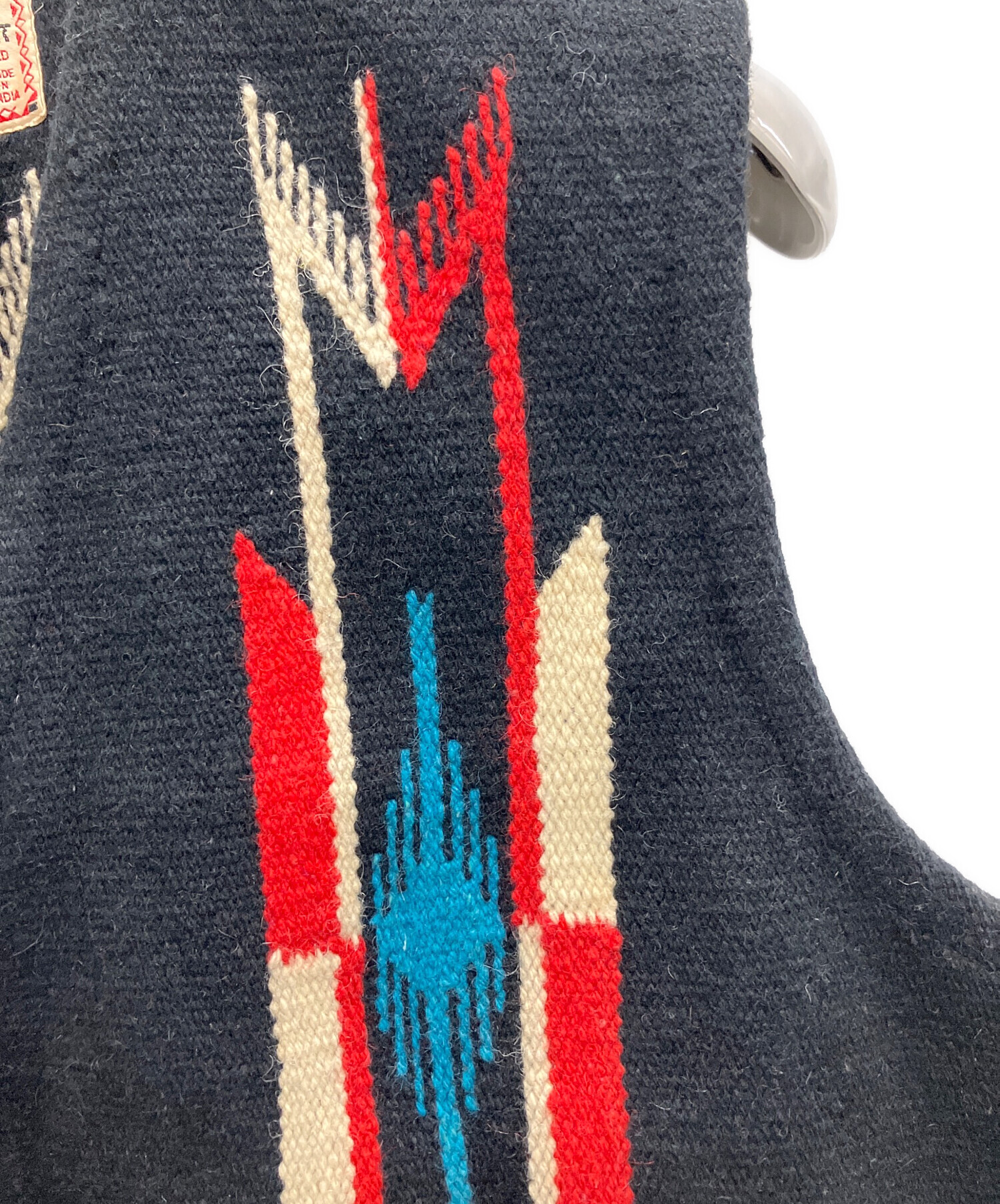 東洋　Indian motorcycle チマヨベスト　ターコイズ　チマヨ 中古・古着通販】INDIAN MOTORCYCLE (インディアンモーターサイクル