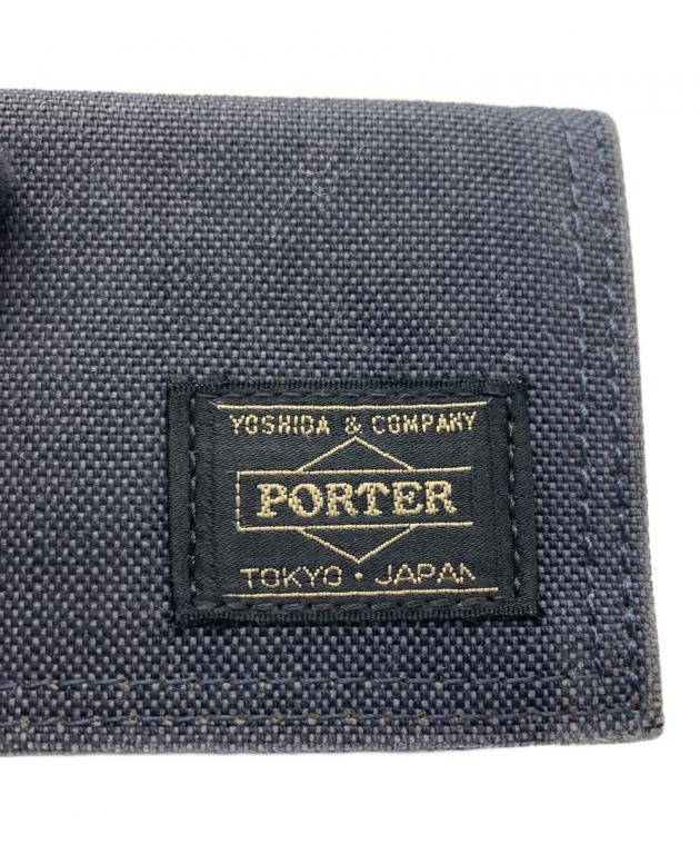 中古・古着通販】PORTER (ポーター) カードケース ネイビー｜ブランド