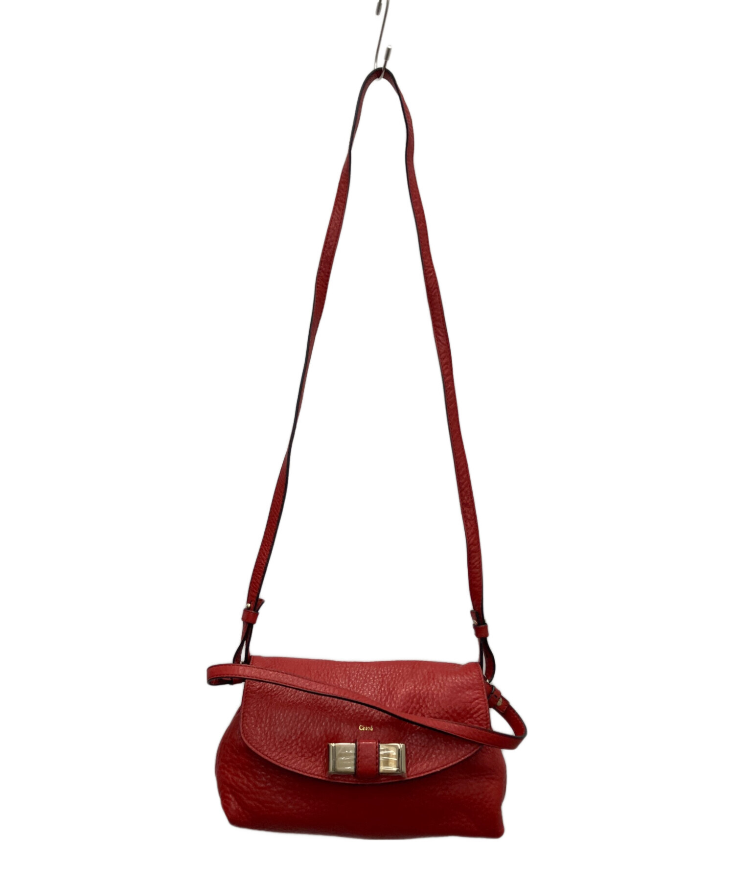 中古・古着通販】Chloe (クロエ) ショルダーバッグ レッド｜ブランド