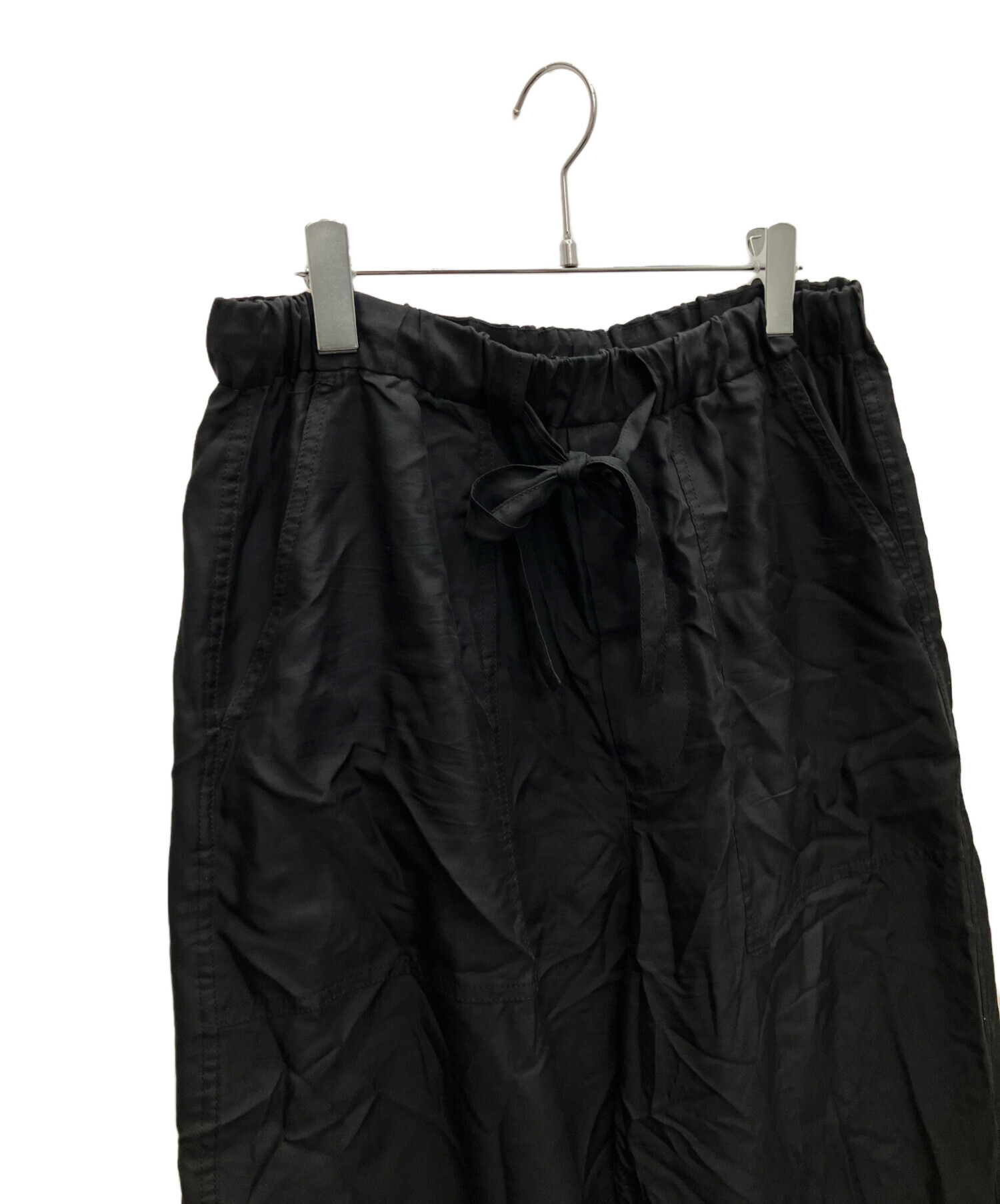 【未使用】Graphpaper グラフペーパー イージーパンツ メンズ ブラック 中古・古着通販】Graphpaper (グラフペーパー) イージーパンツ