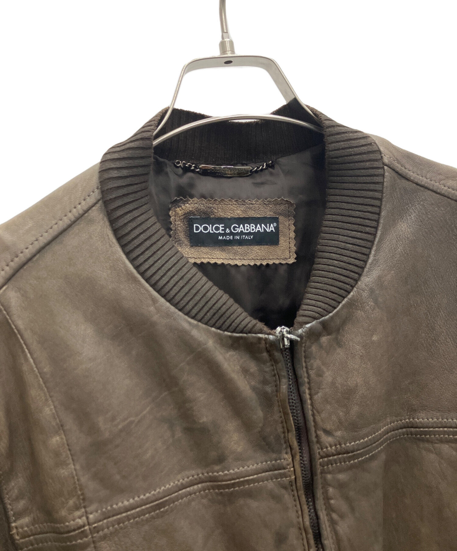 中古・古着通販】DOLCE & GABBANA (ドルチェ＆ガッバーナ) レザー